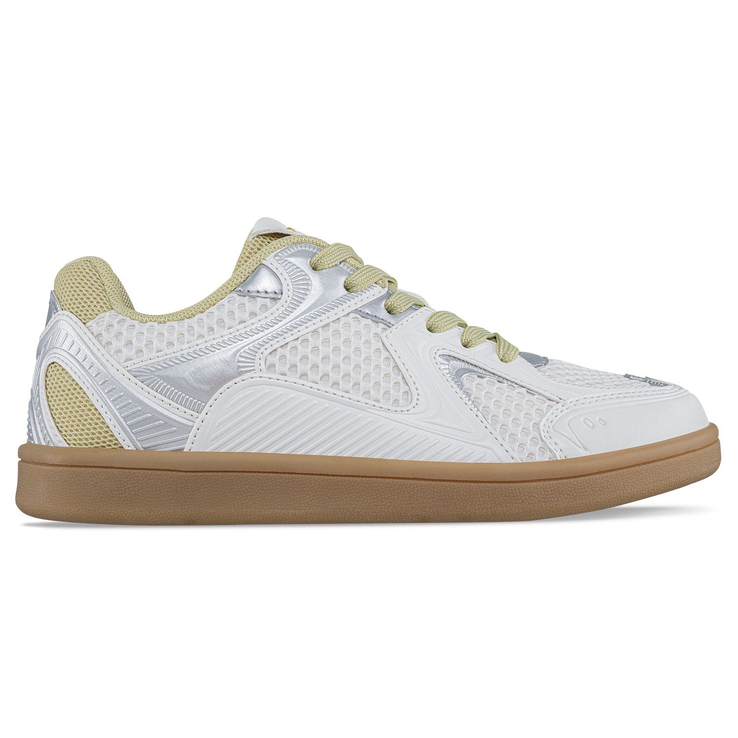 Tenis Urbanos Fidom Blanco-Plata Croydon Para Mujer - imagen 2