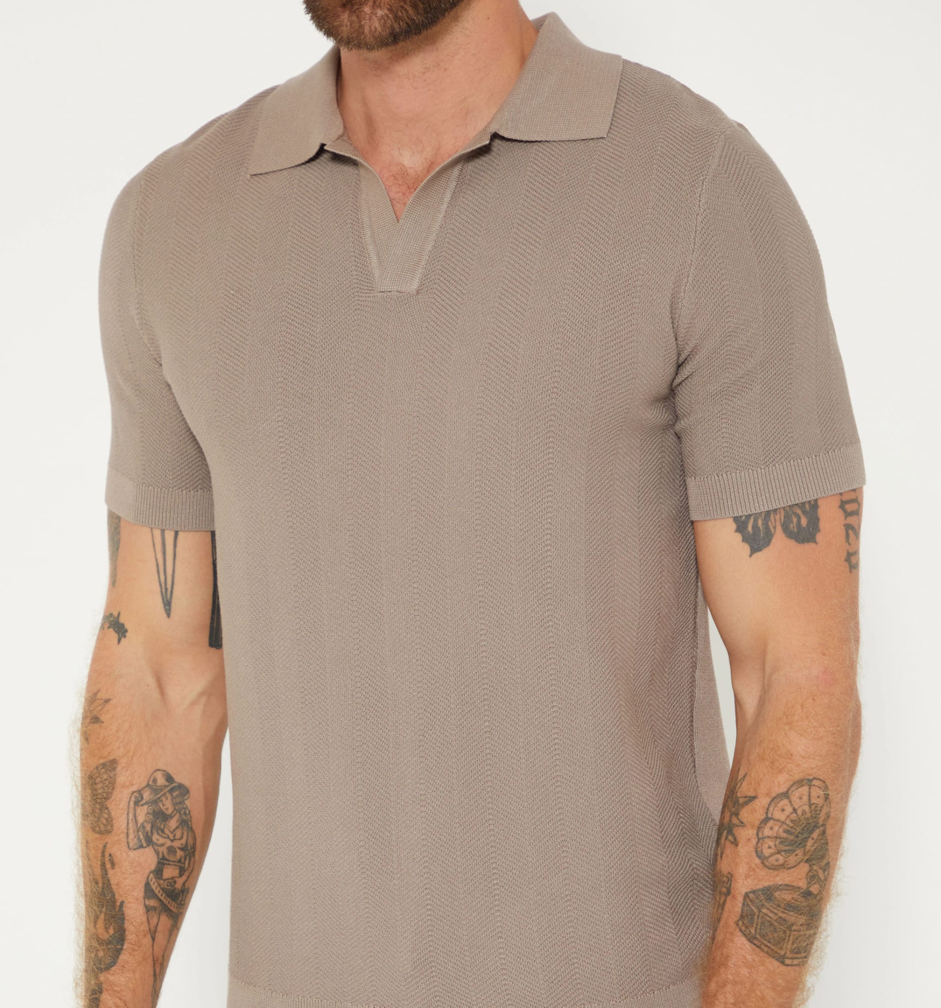 Polo para hombre tejida - imagen 18