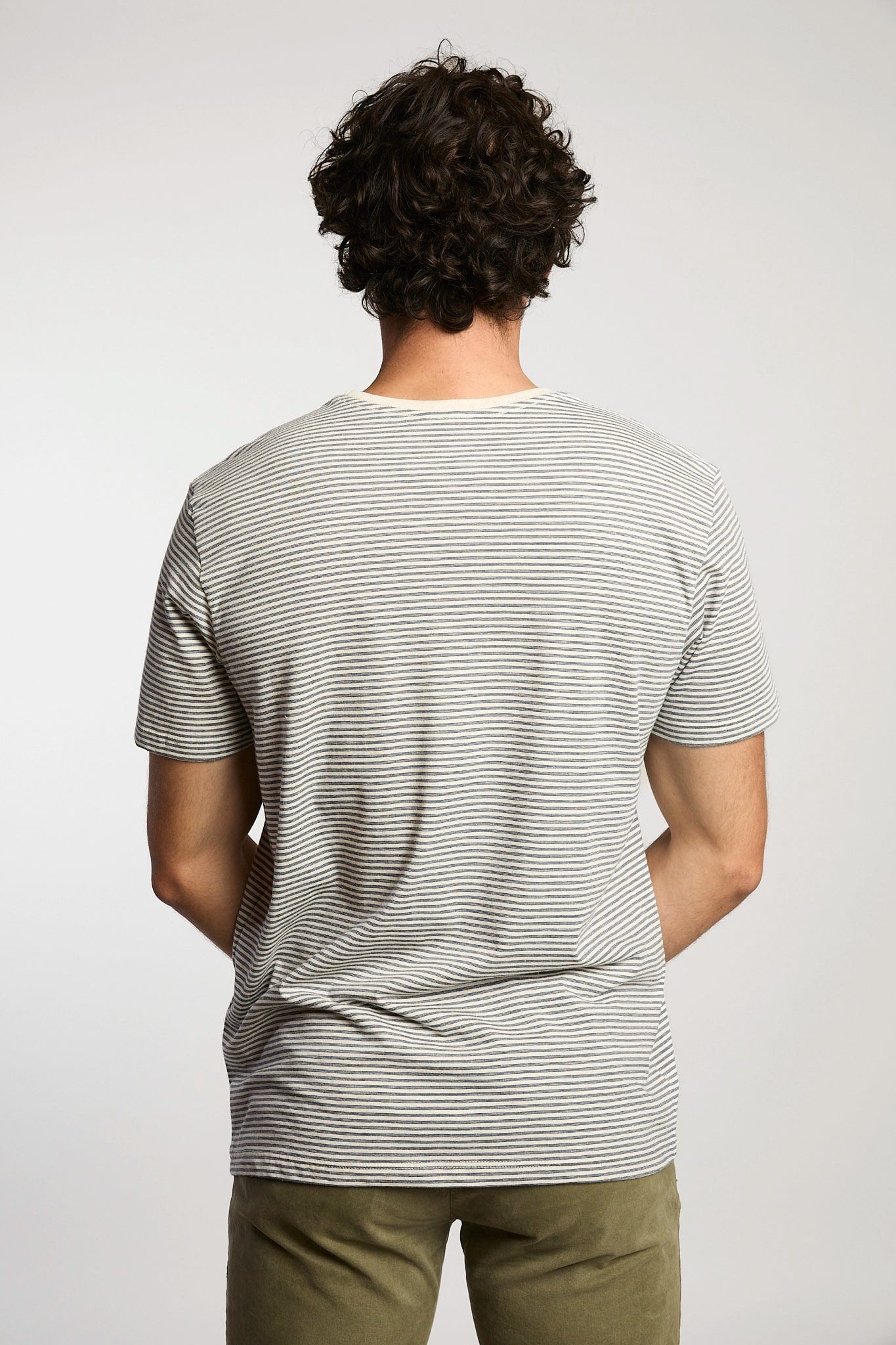 Camiseta Rayas Azul Oscuro - imagen 5