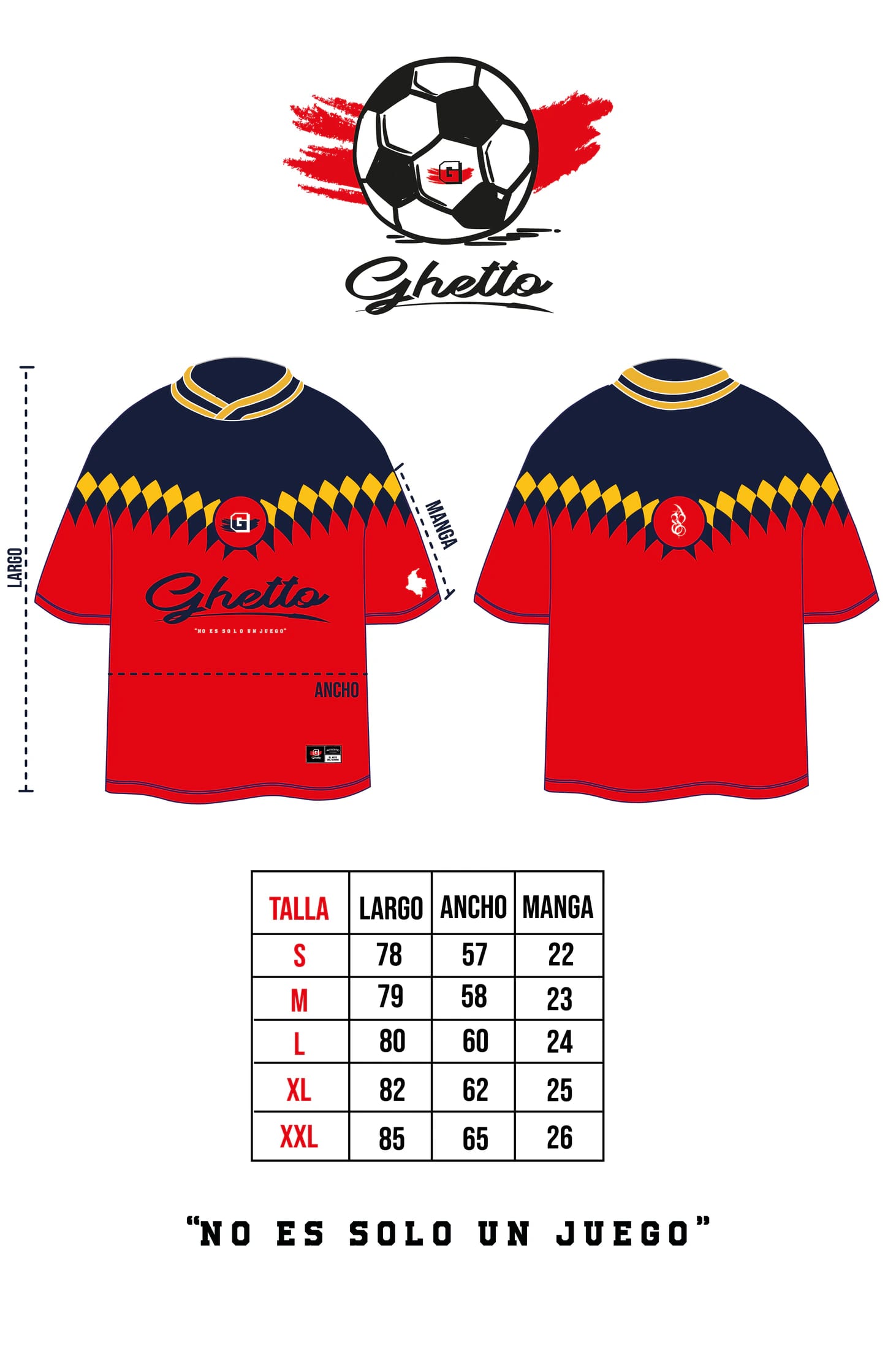Camiseta Selección Ghetto - Colombia - imagen 4