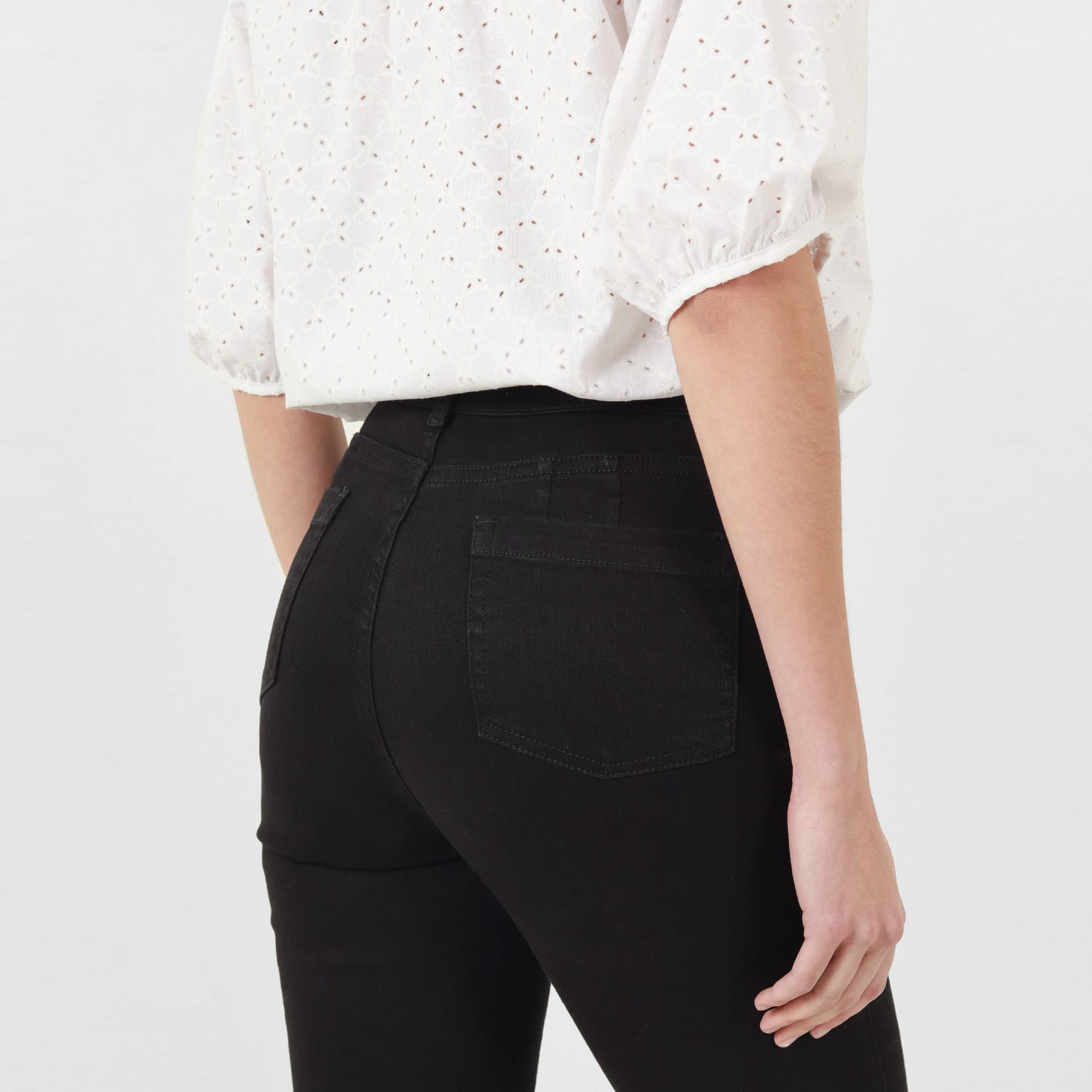 Jean Tiro Medio Bota Skinny - imagen 5