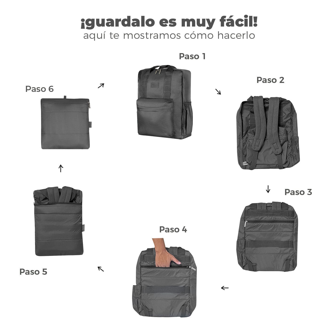 Morral Active Citybags Ultra Estampado Glam - imagen 8