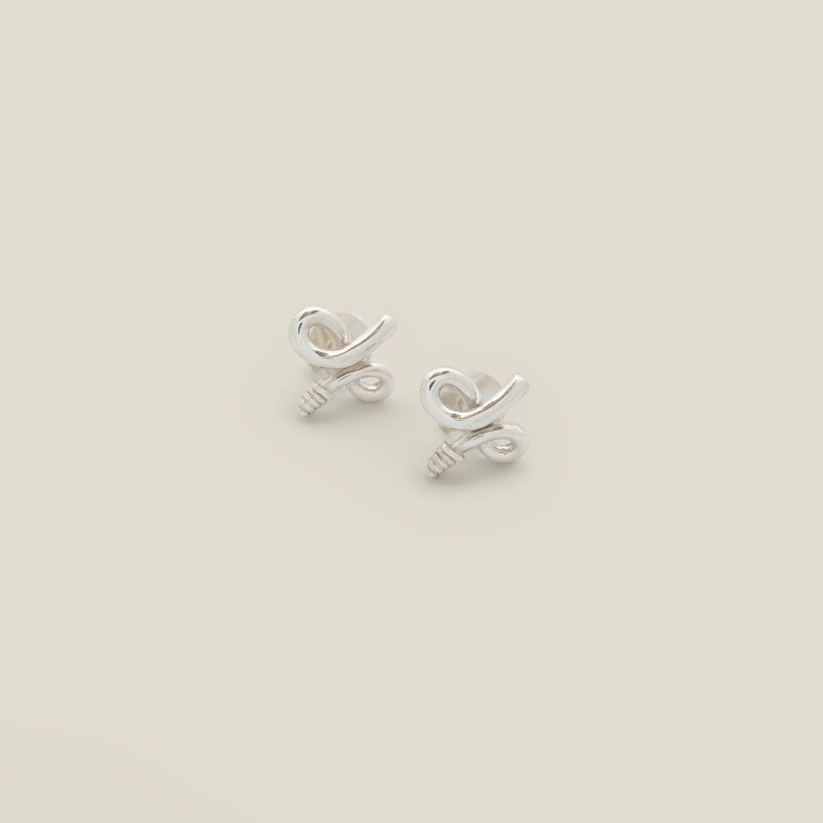 Aspid Studs Silver - imagen 1
