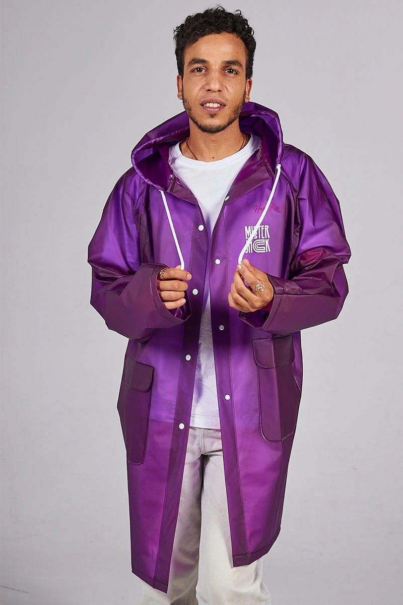 Capa Lluvia Morado Chic - imagen 2