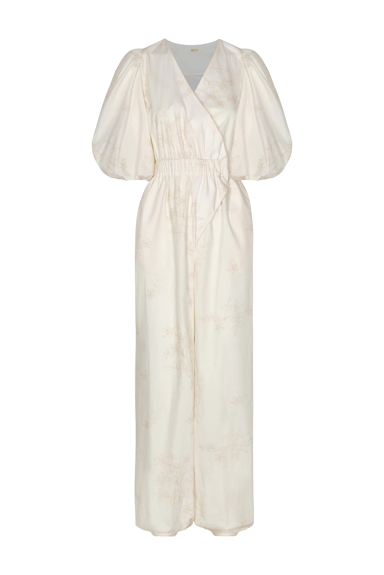 Guayacan Cotton Bio Jumpsuit / Ivory - imagen 1