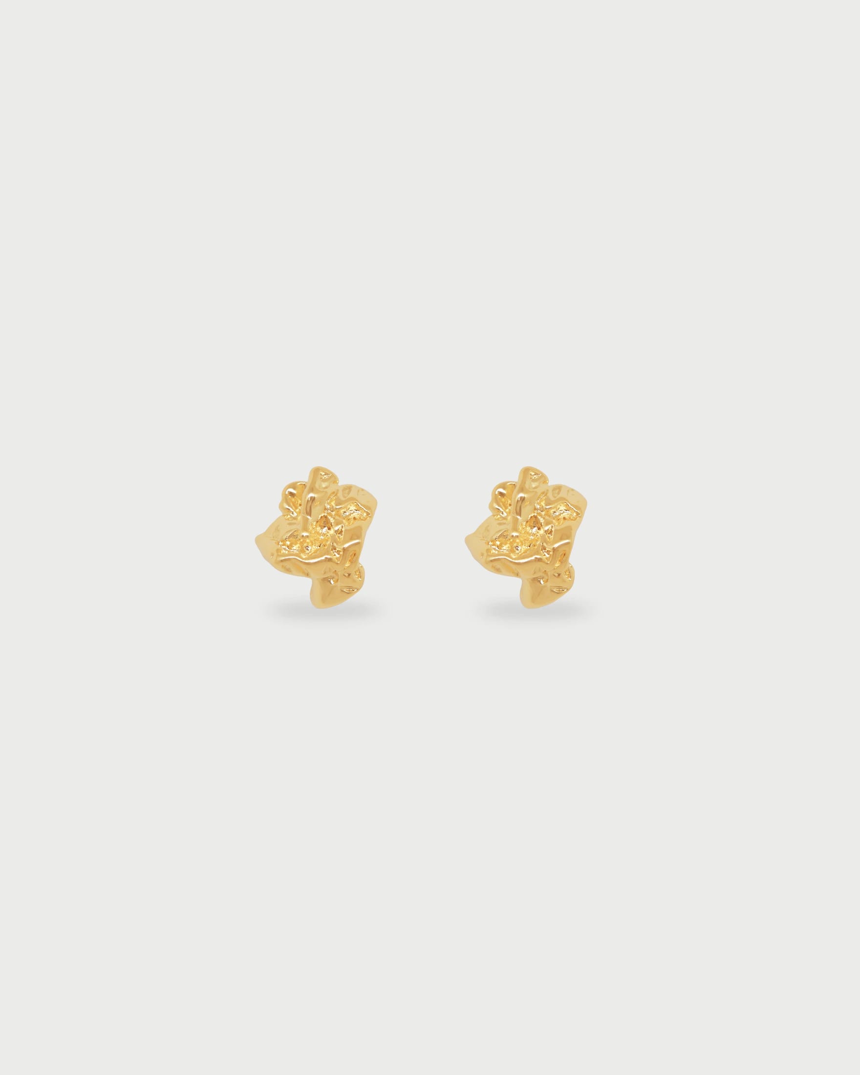 Aretes Tallados Oro - imagen 4