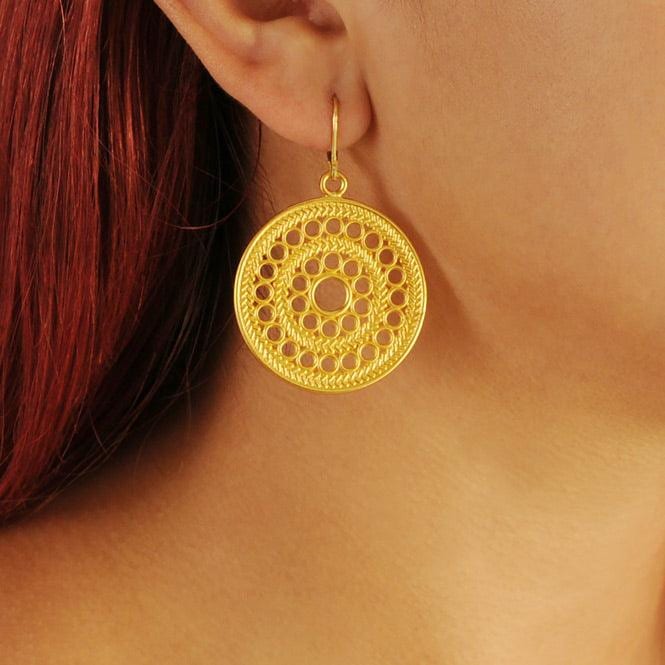 Arete Pectoral Solar Muisca - imagen 8