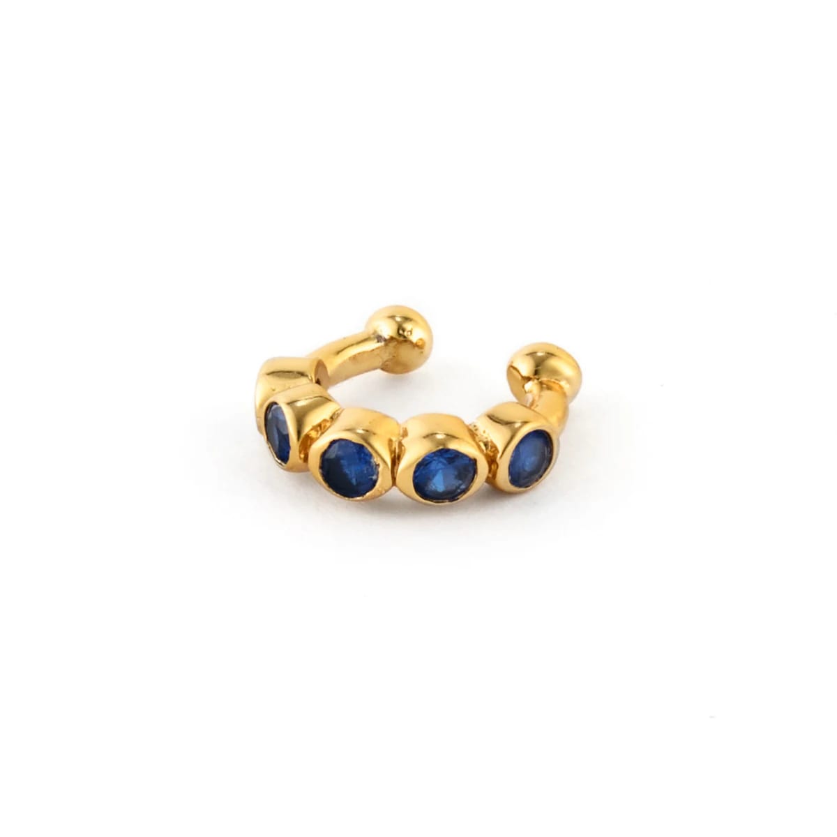 Ear Cuff Circones Blanco - imagen 5