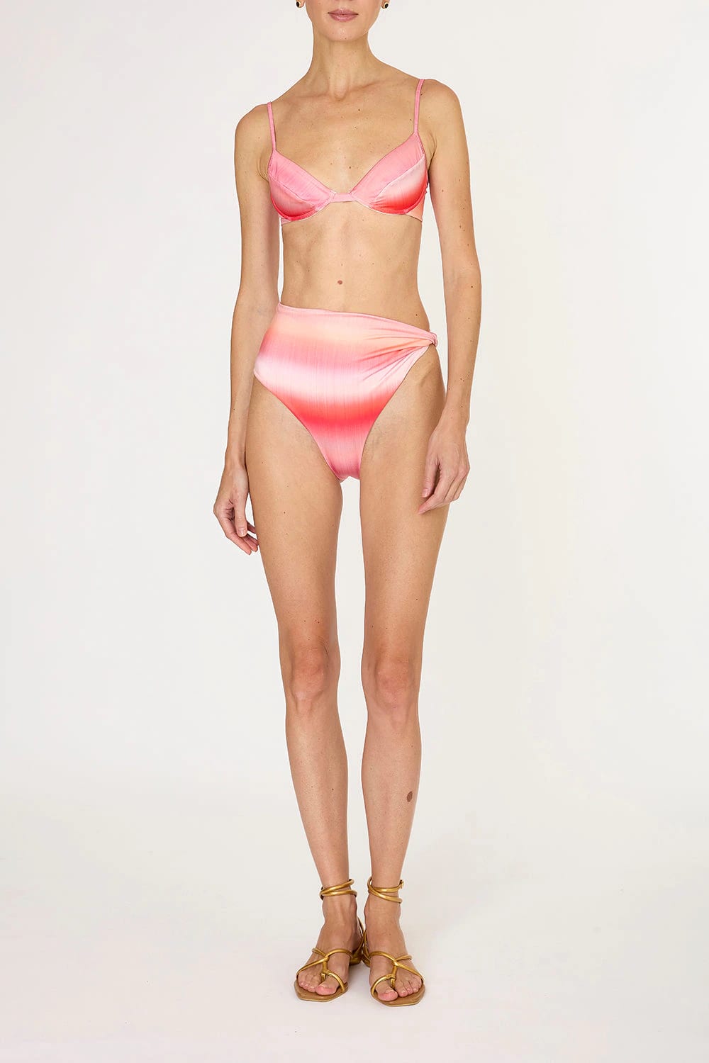 CORAL AKNA BIKINI TOP - imagen 1