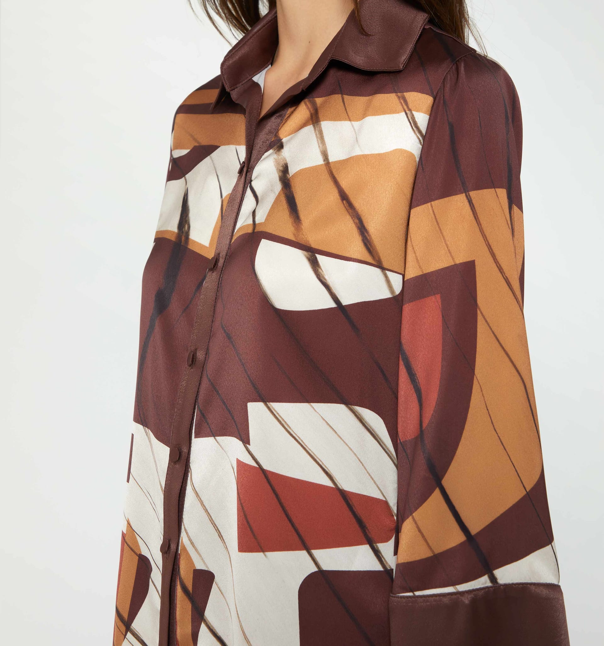 Blusa camisera manga larga - imagen 3