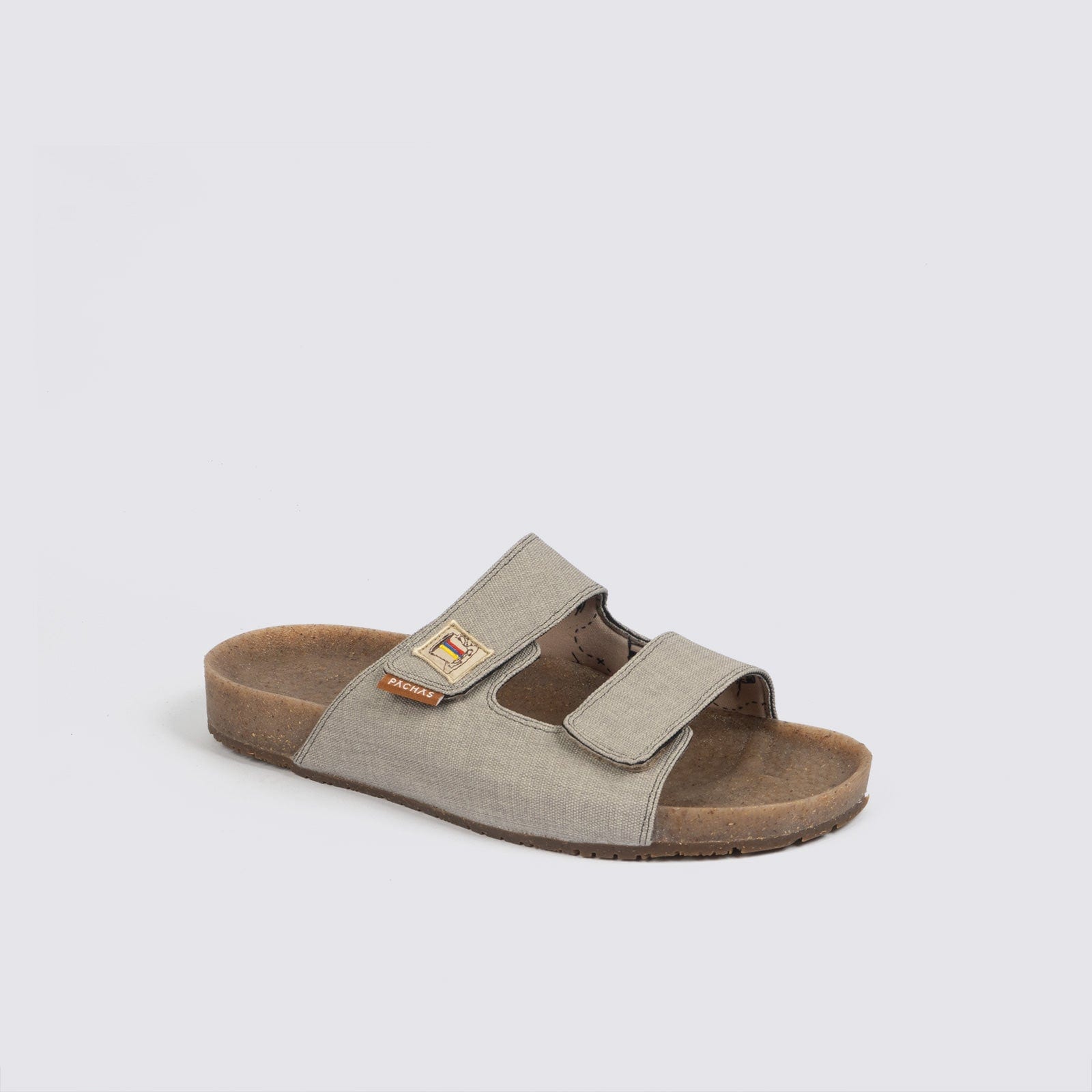 Sandalias dos correas "Bitacora" Gris - imagen 2