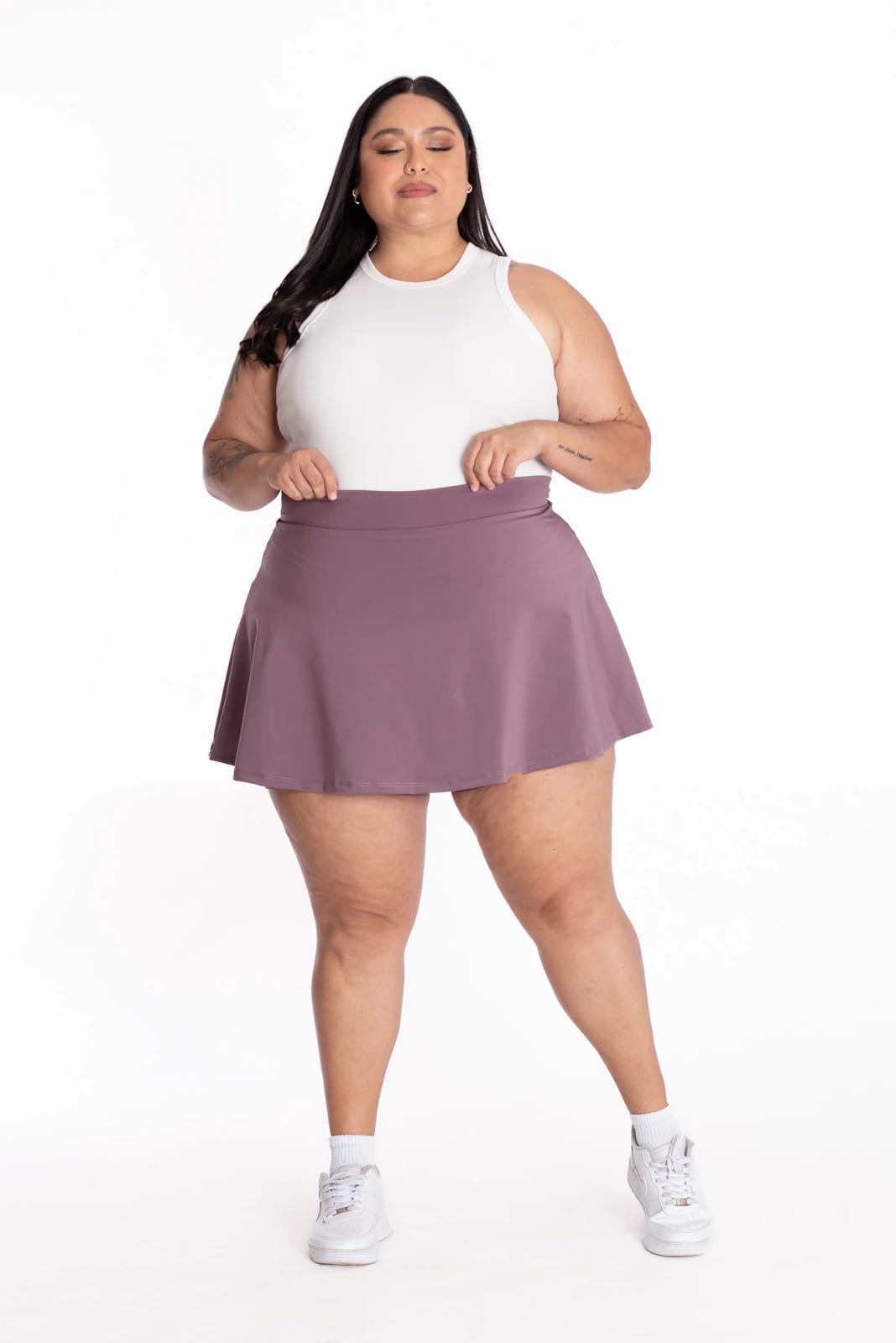 Falda Short Serena Morado - imagen 3