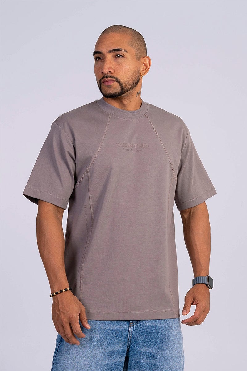 Camiseta regular wanted - imagen 1