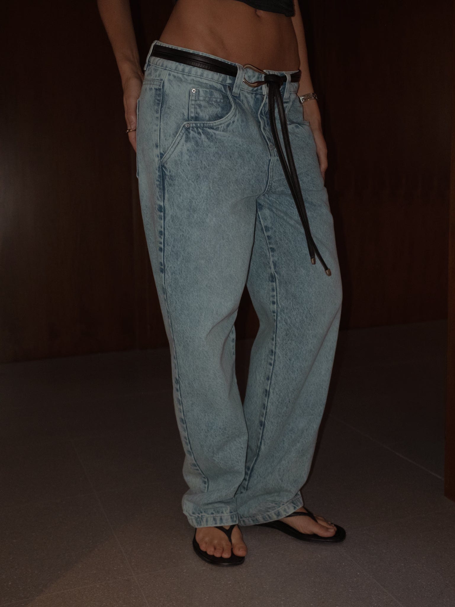 NOT SO MODEST JEAN - OLD LIGHT BLUE - imagen 4