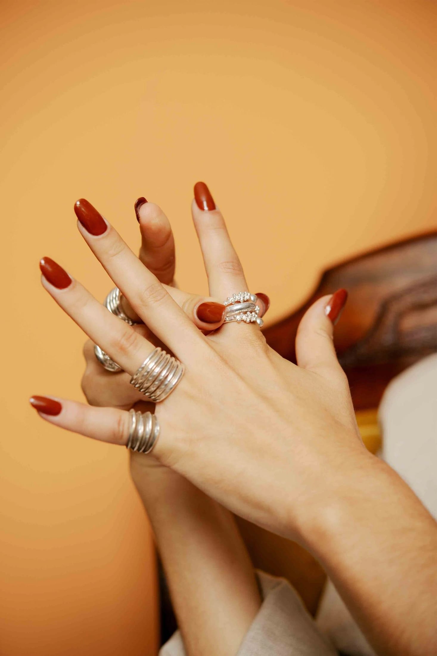 Triple Totona Ring Gold - imagen 4