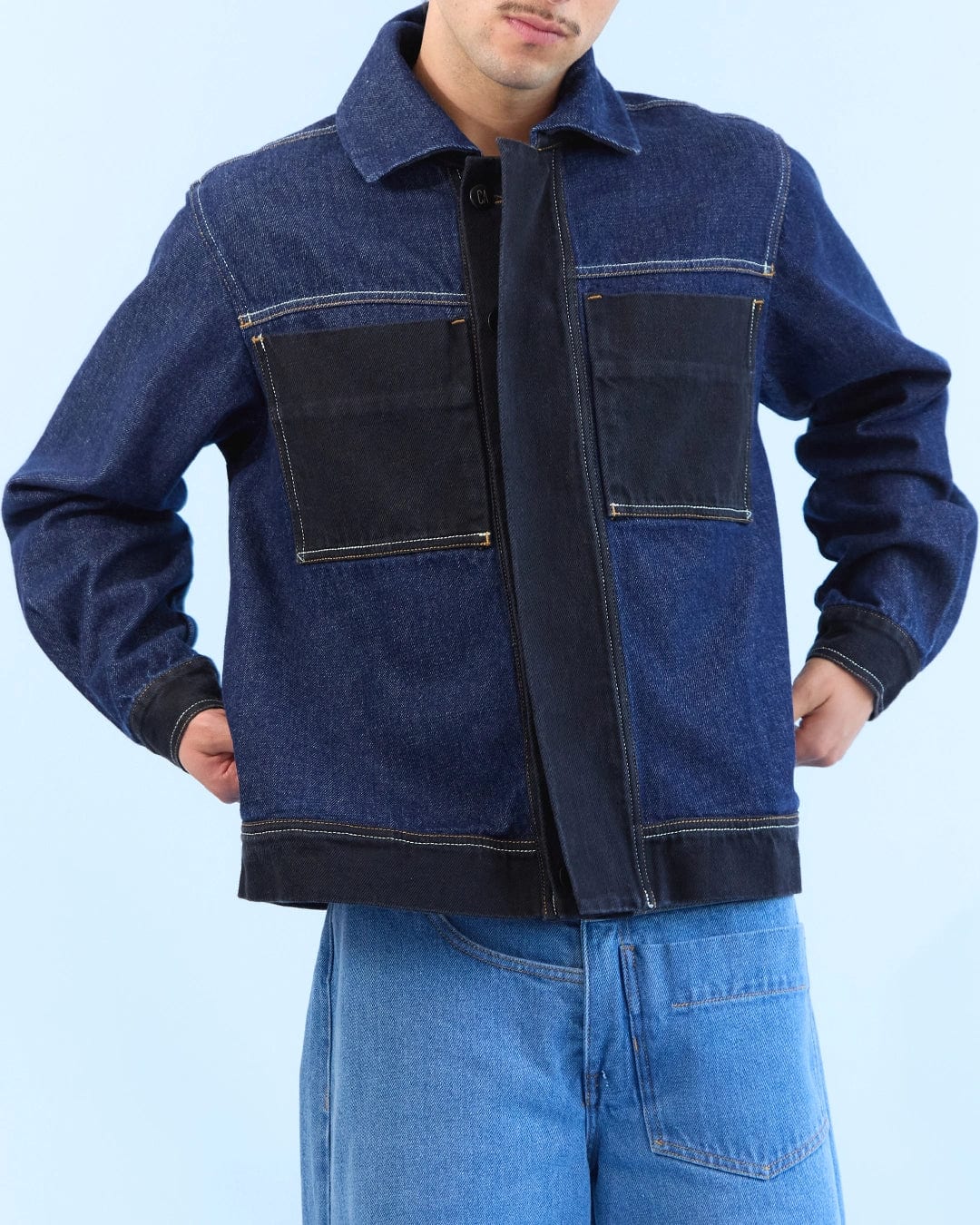 Chaqueta SAMBA AZUL-NEGRO - imagen 1