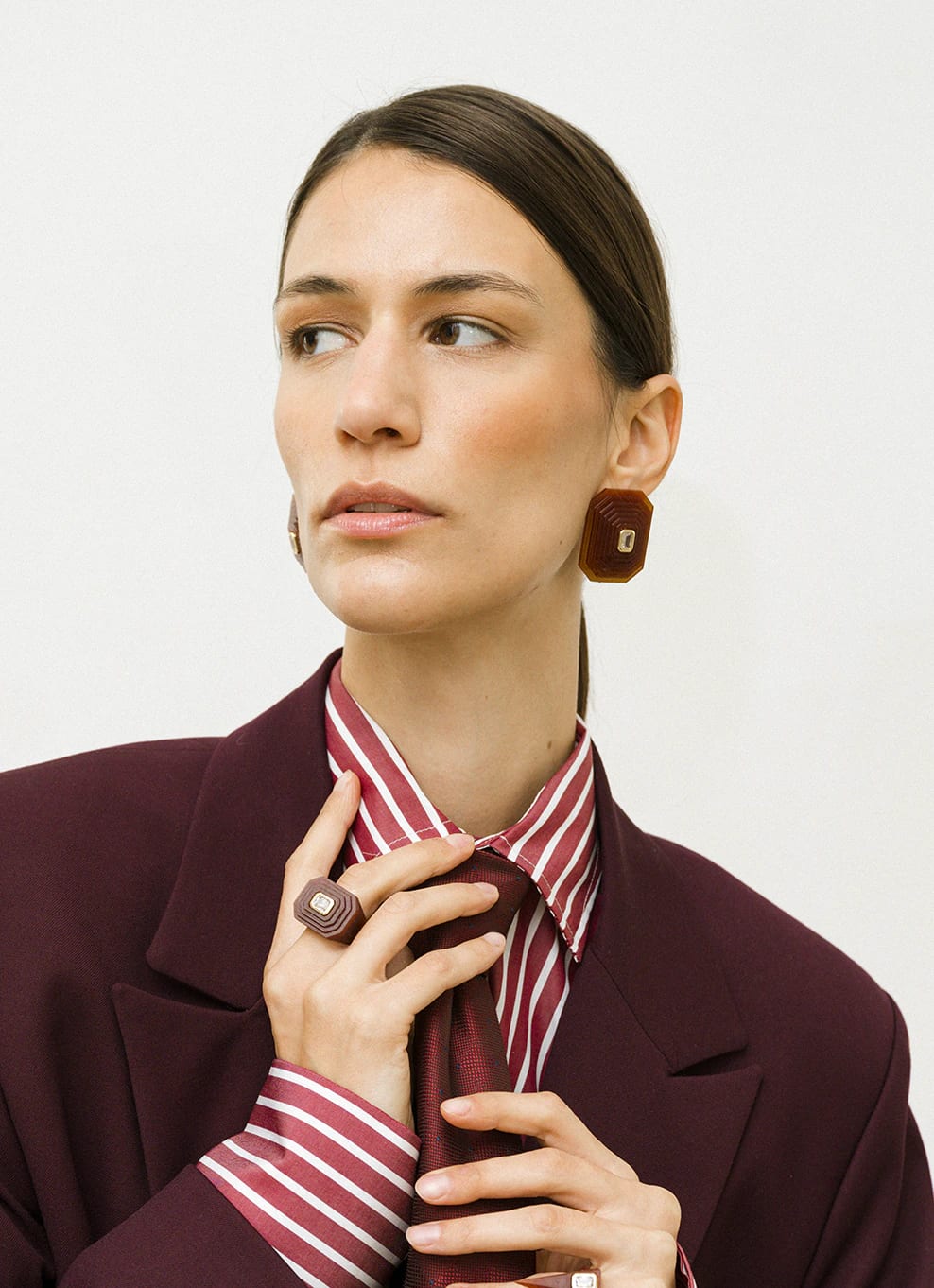 OTTAGONO - M EARRINGS - imagen 2