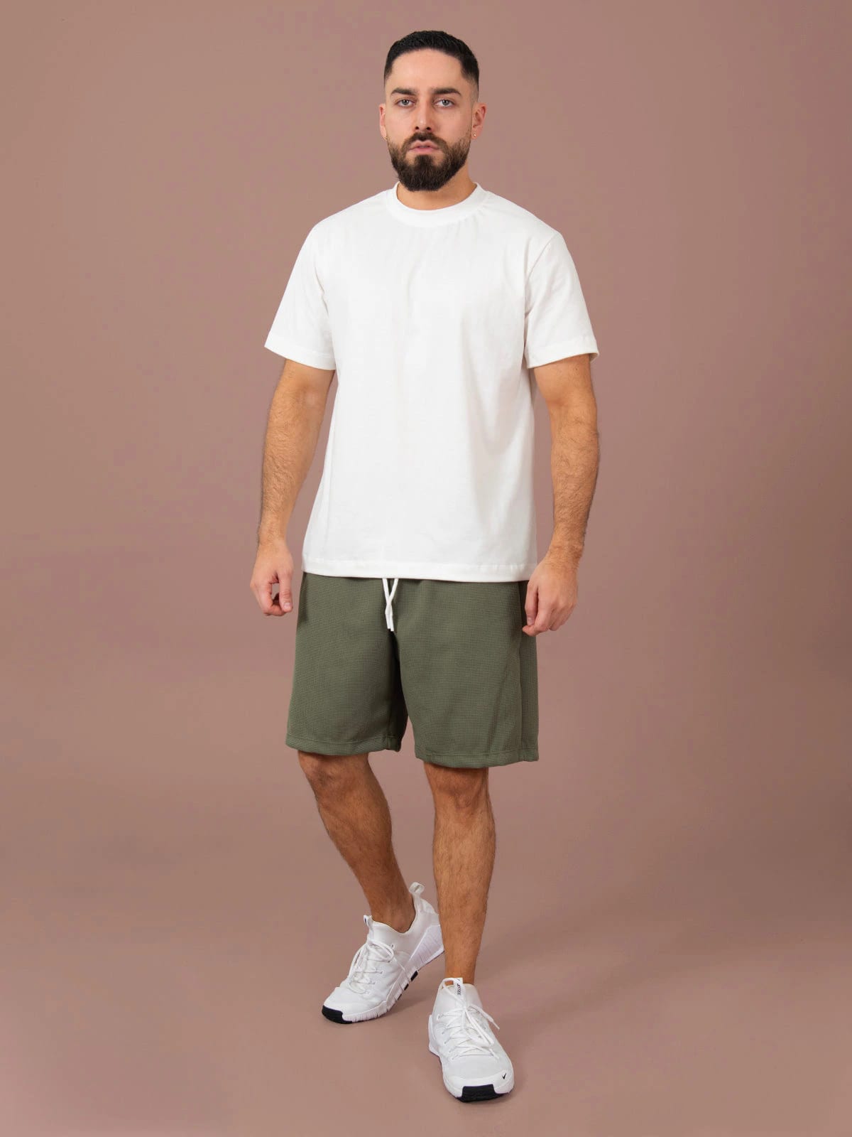 pantaloneta Madrid paris verde militar - imagen 4