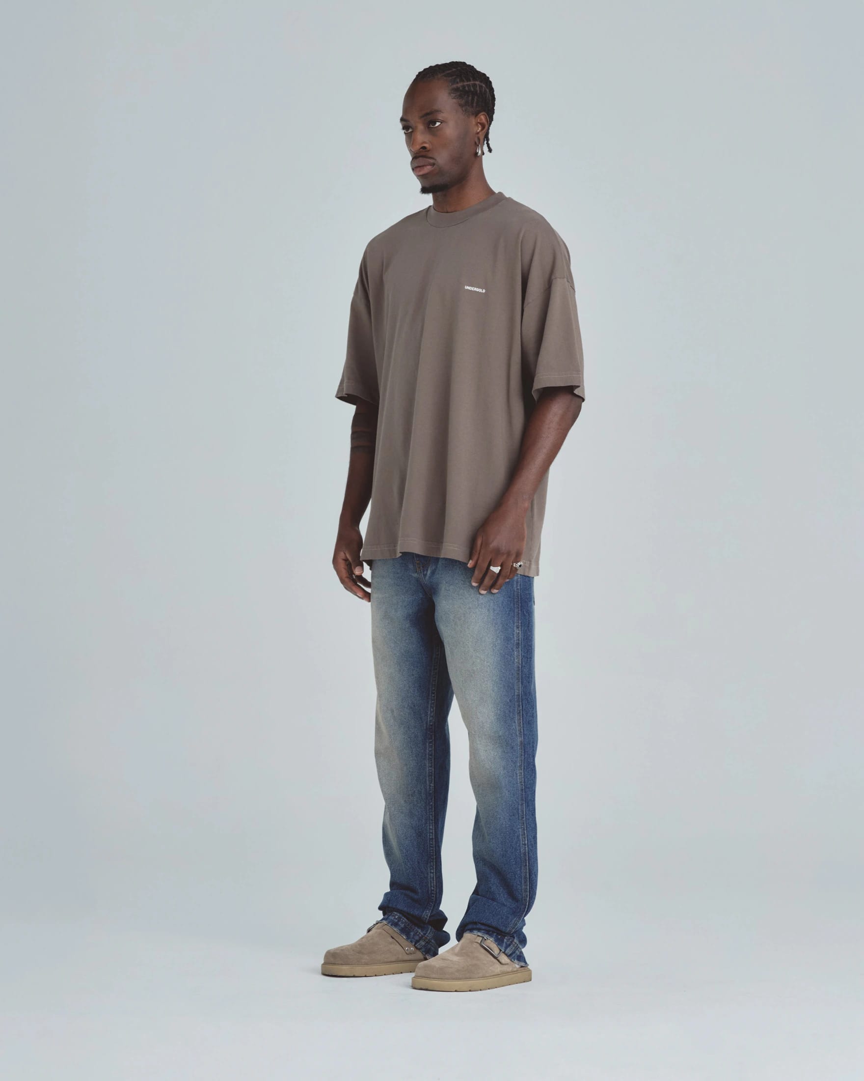 Line Basic Tshirt Brown - imagen 5