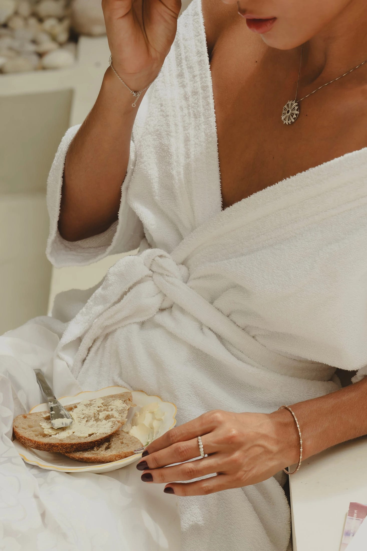 ANILLO TRENZA DIAMANTES - imagen 1