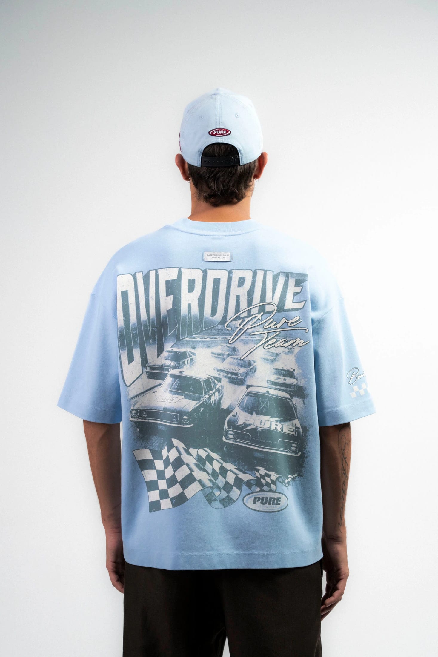 Overdrive Sky Blue T-Shirt - imagen 3