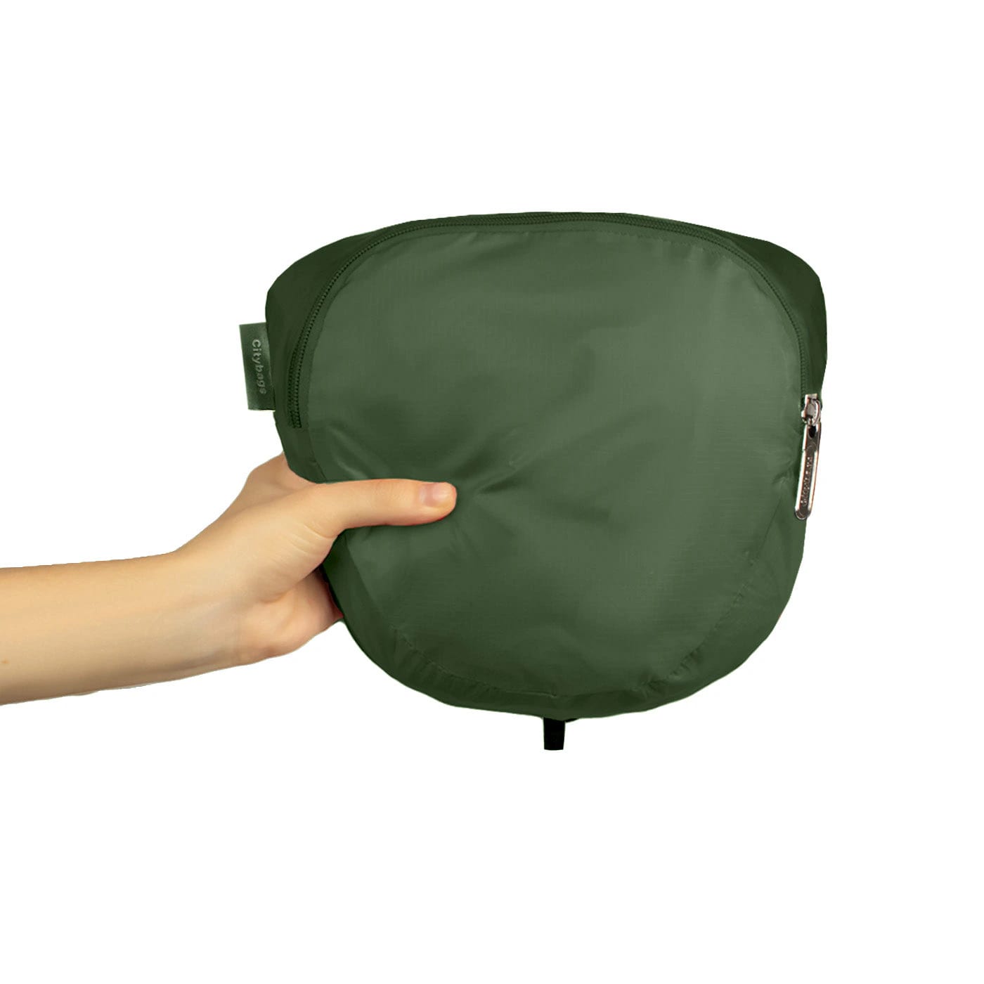 Morral Viajero XL Plegable Citybags Light verde militar - imagen 2