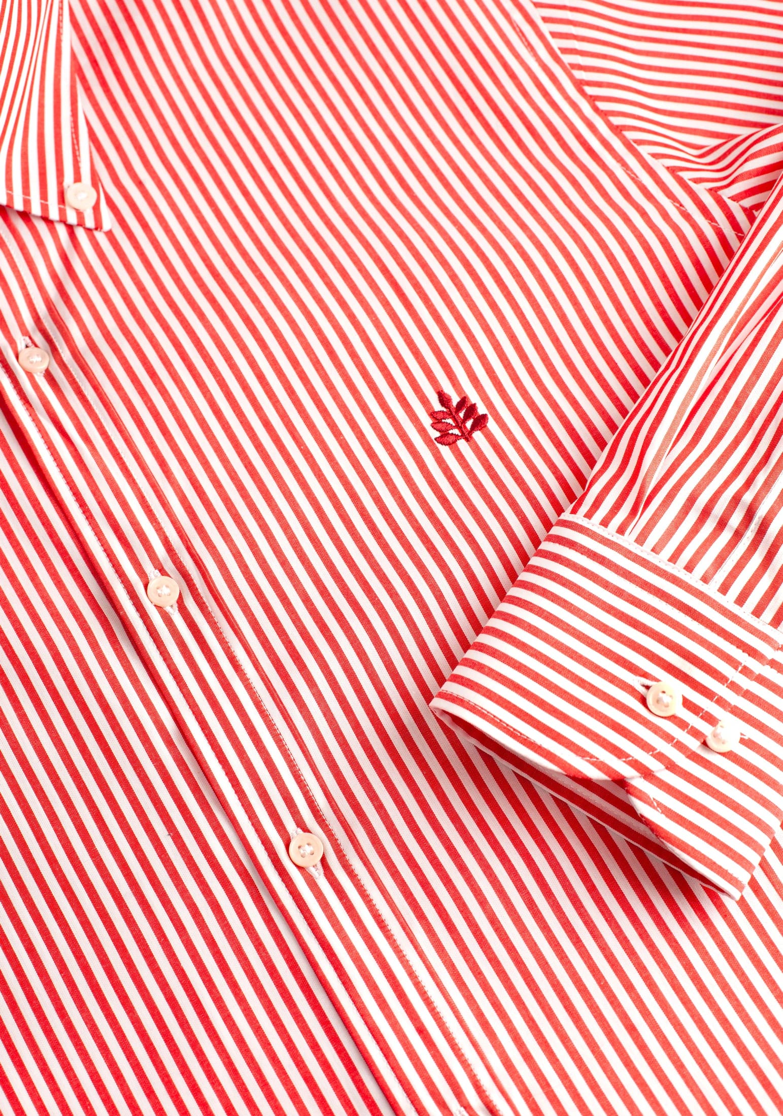 Camisa H CBD Rayas Med L-Vin Cereza - imagen 7
