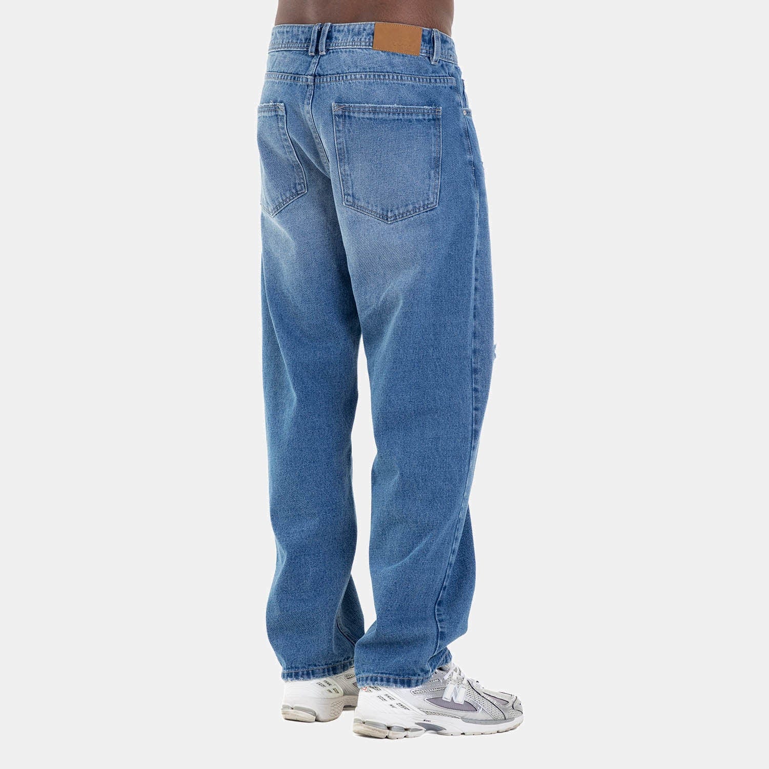 Clean Relaxed Fit Jeans Mid Blue - imagen 13