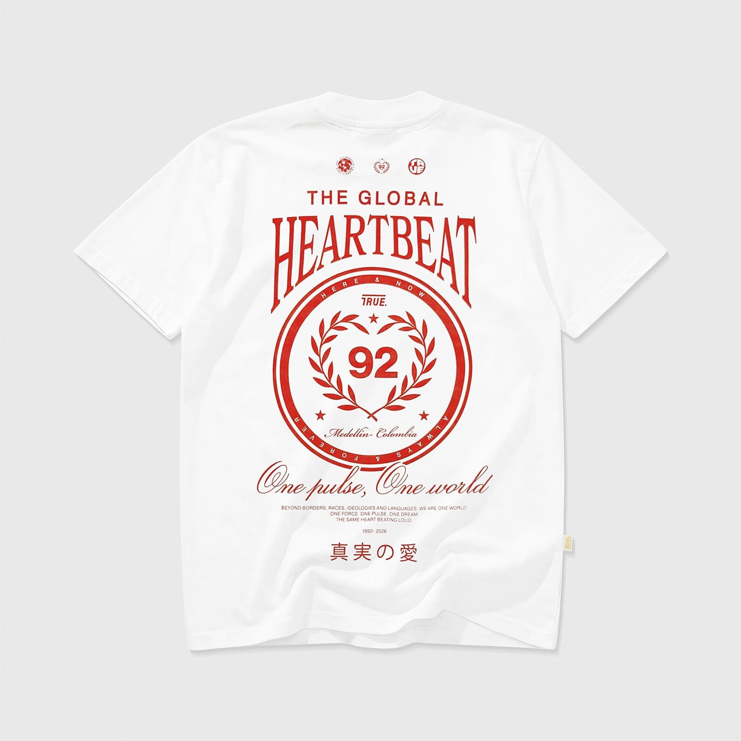 Heartbeat T-Shirt - White - imagen 1
