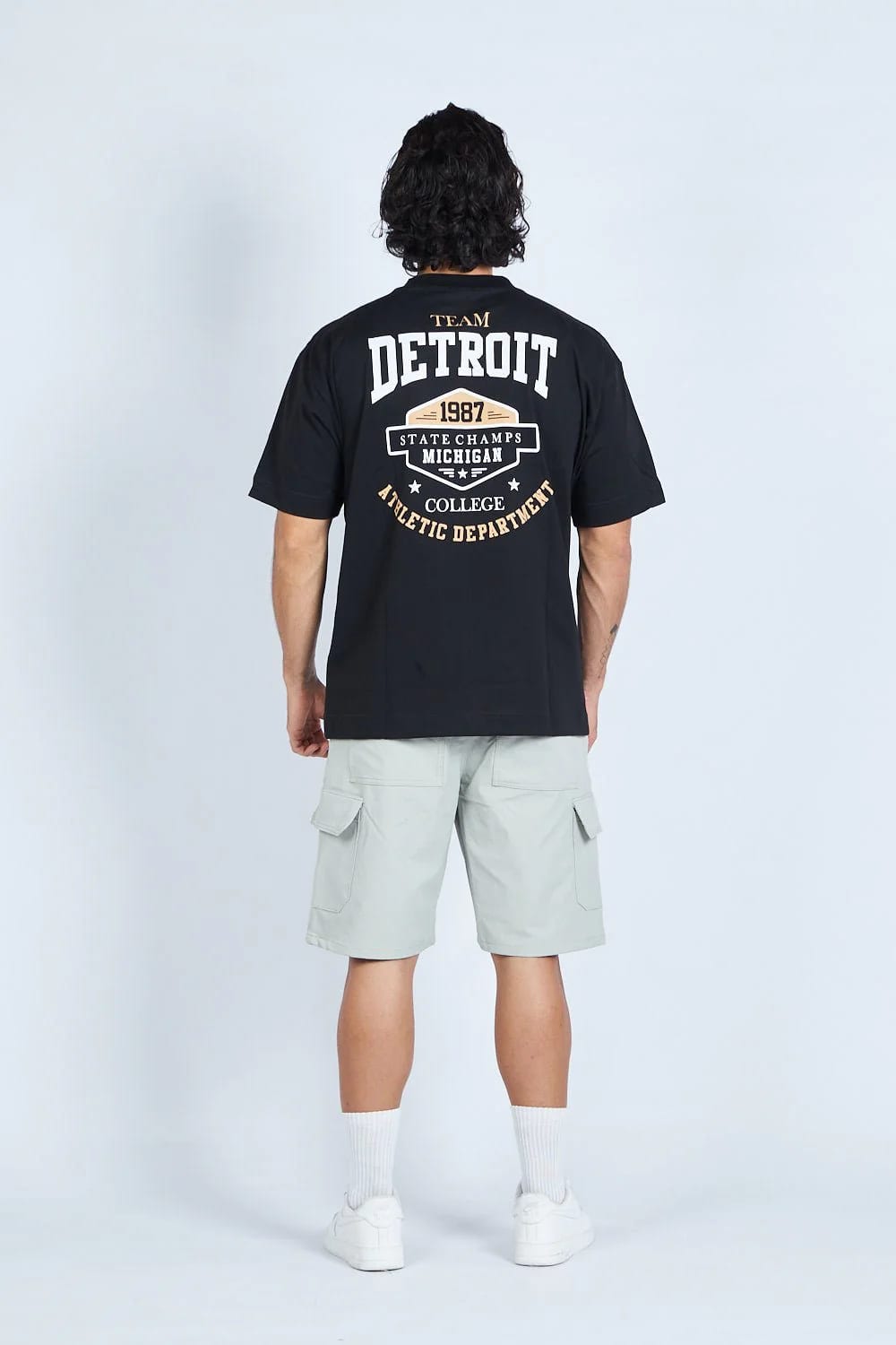 Camiseta oversize DETROIT NEGRO | DROP 03 | - imagen 5