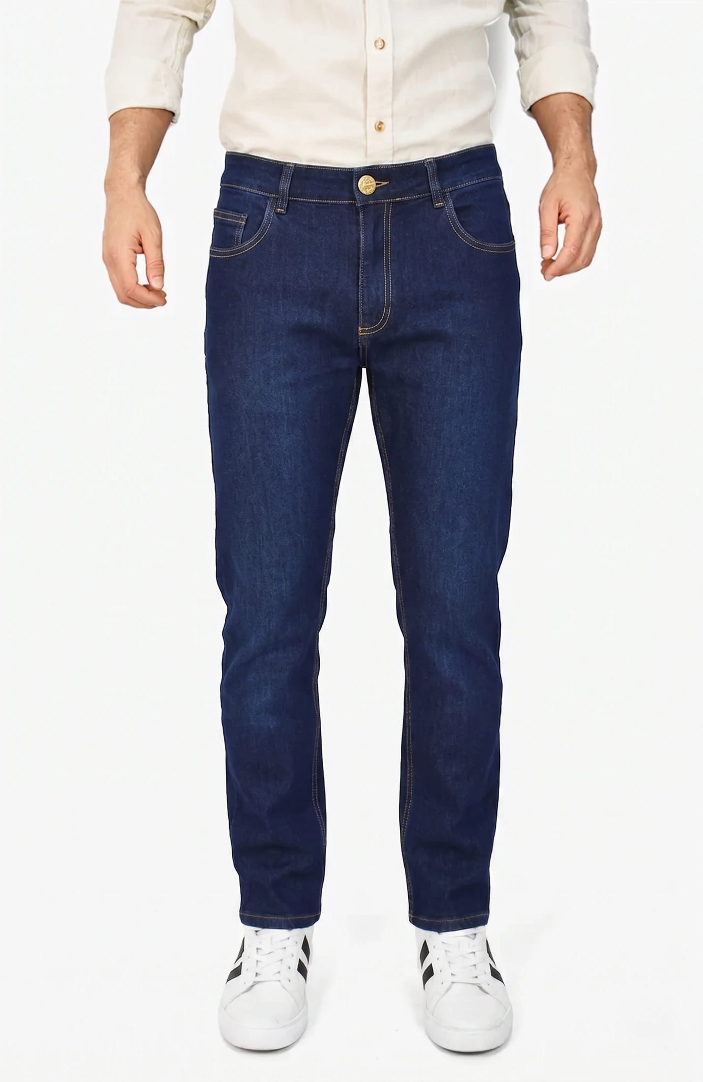JEAN REGULAR AZUL PARA HOMBRE - imagen 2