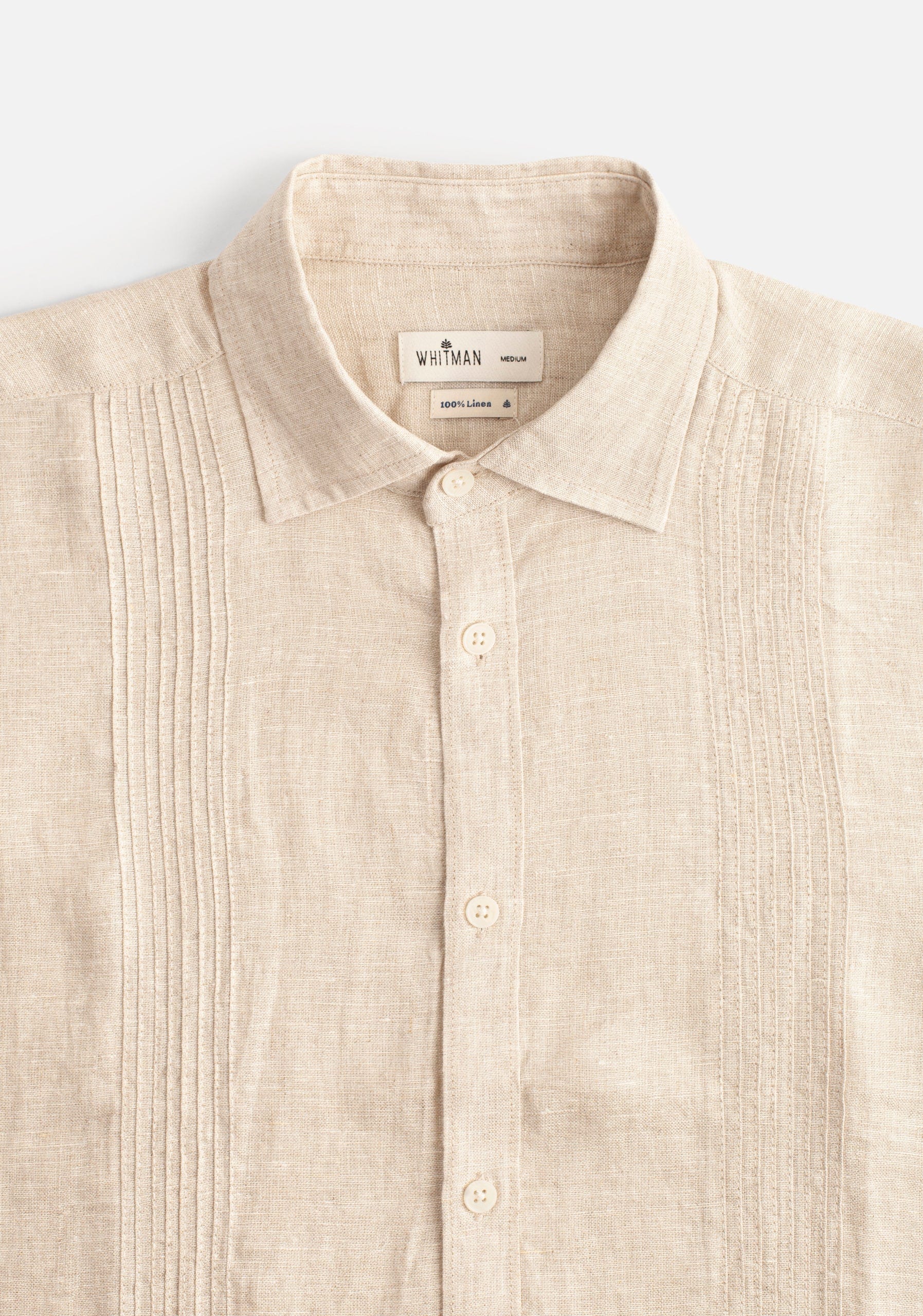 Camisa H Cachao Guayabera Avena - imagen 7