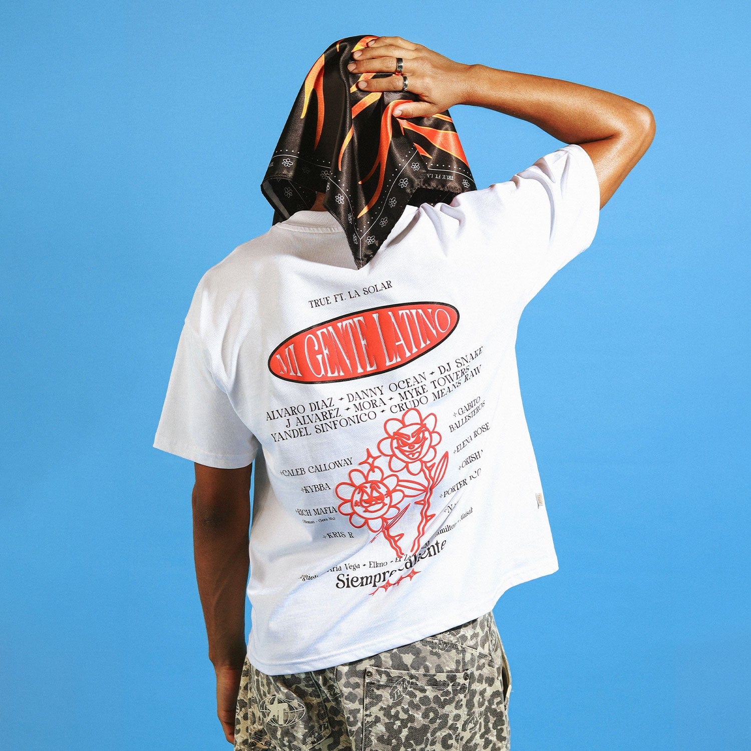 Latino Boxy T-Shirt - White - imagen 2
