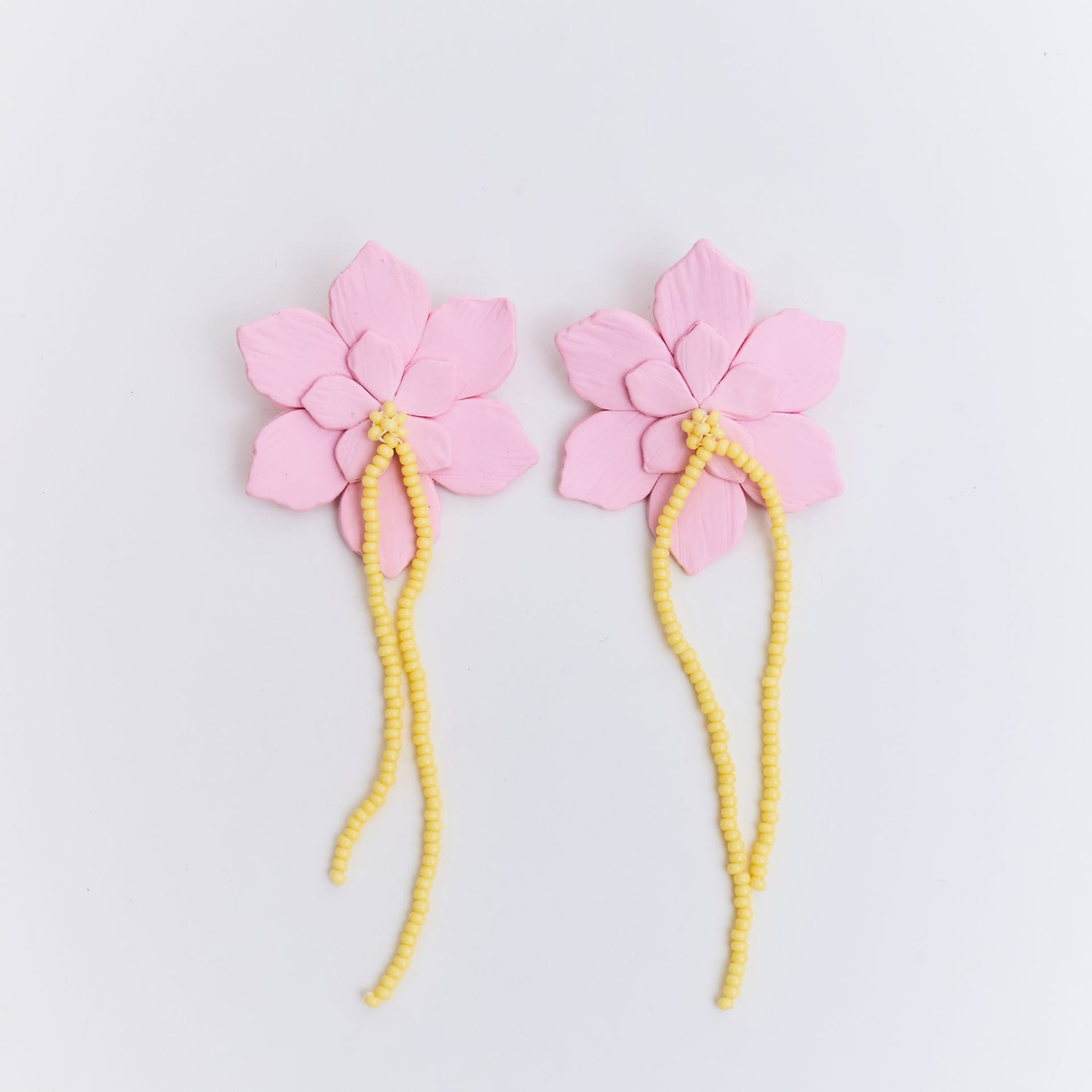 Aretes Flor de Ocobo Maxi - imagen 3
