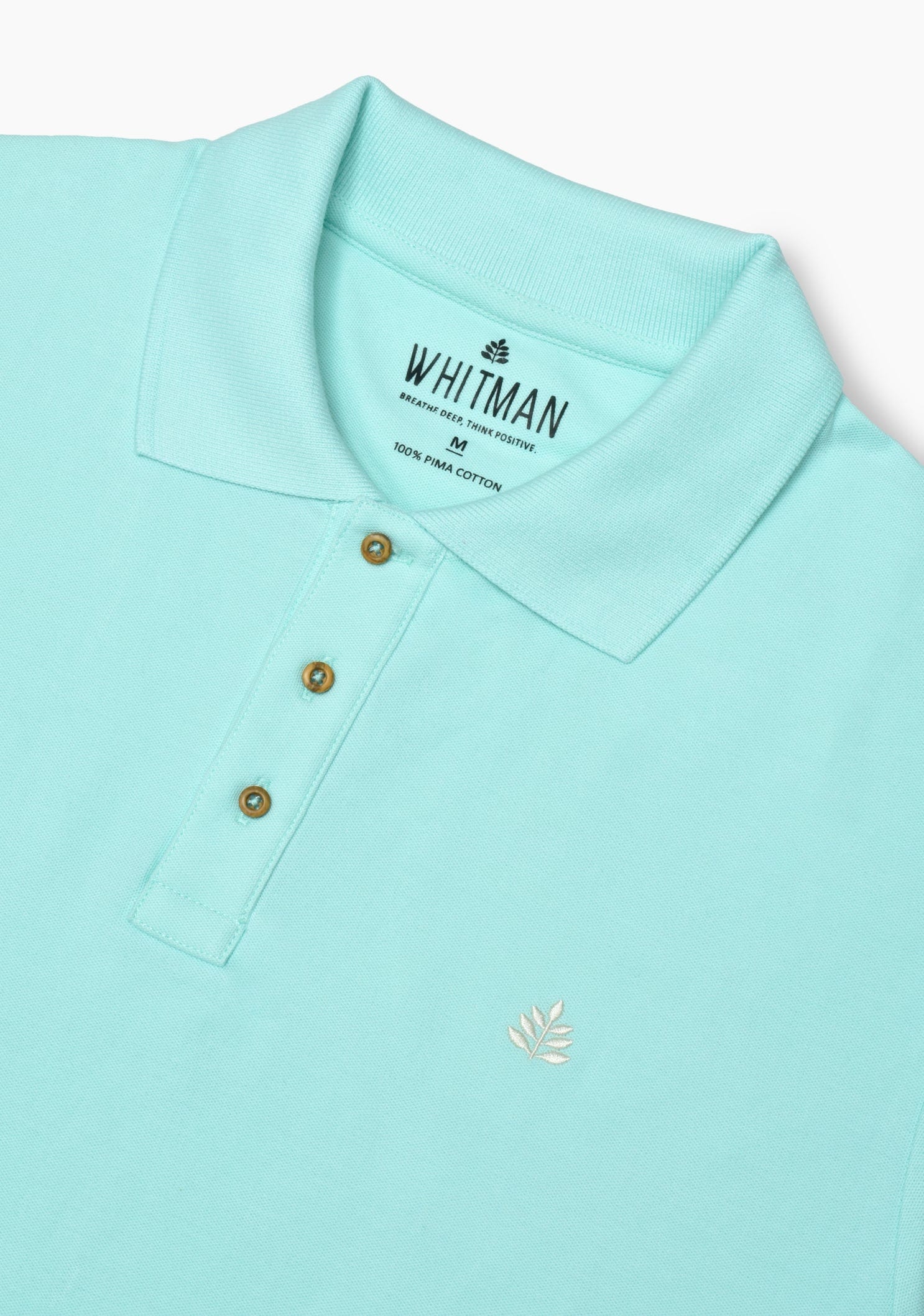 Camiseta Tipo Polo Verde Claro L-Mar - imagen 3