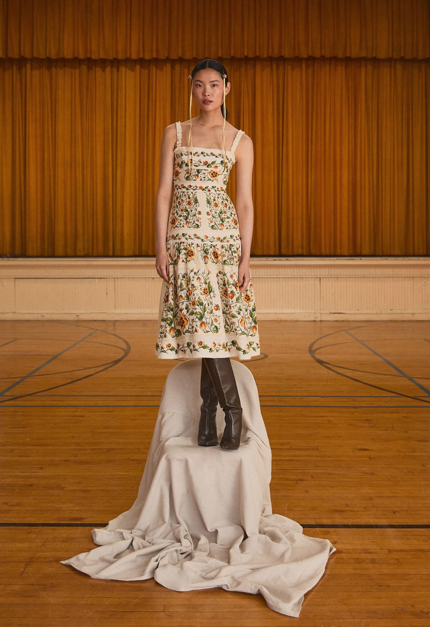 Níspero Uchuva Midi Dress - imagen 2