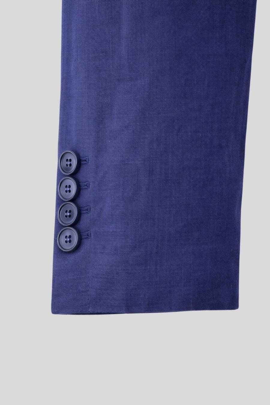 Men's mixed fabric navy vittorio set - imagen 6