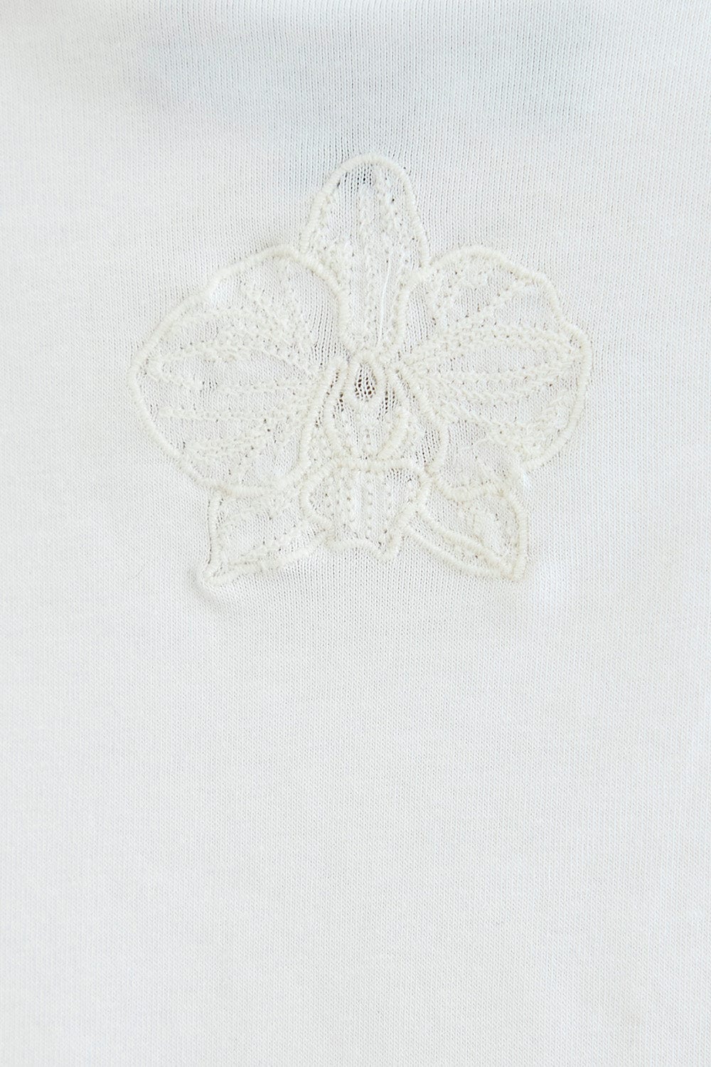 Camiseta Maria natural con bordado - imagen 3
