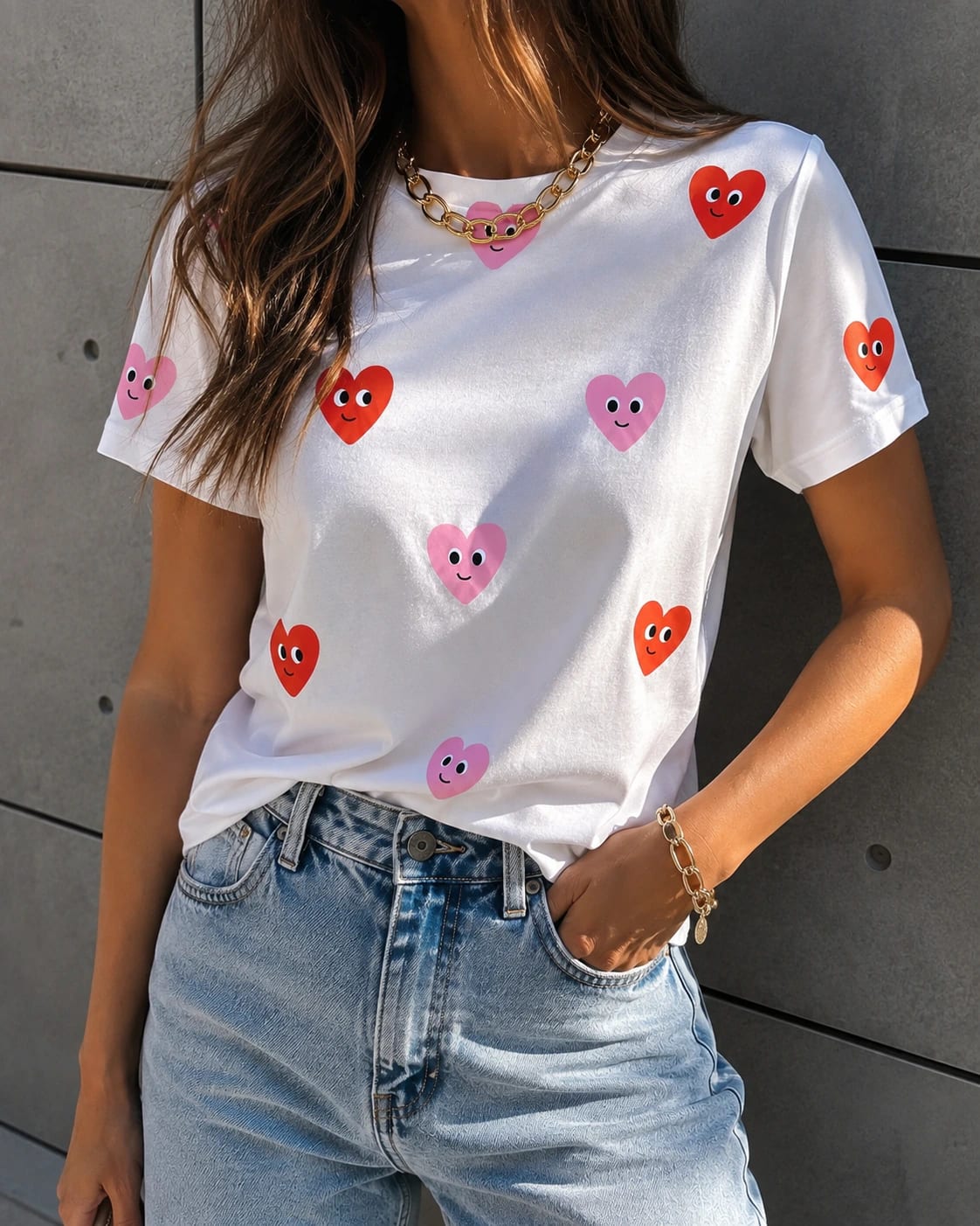 CAMISETA HAPPY HEARTS - imagen 2