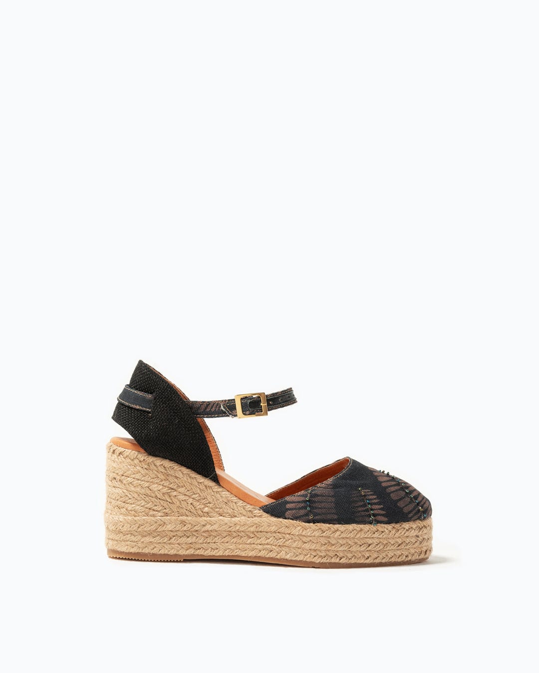 Silvia Cobos Palmar Espadrille Negro - imagen 2