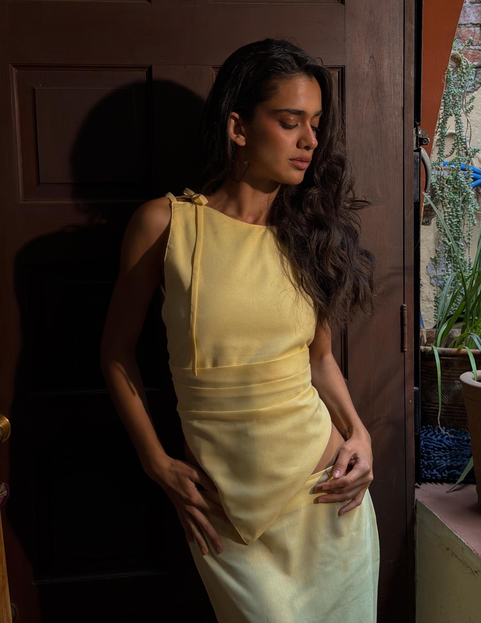 Blusa María Teresa Amarillo - imagen 3