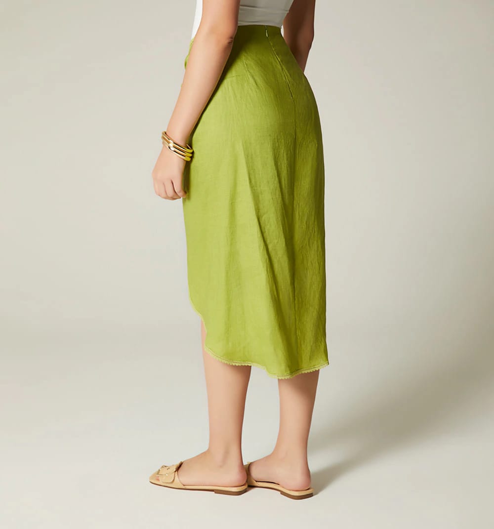 Falda con de amarre con short interno - imagen 8