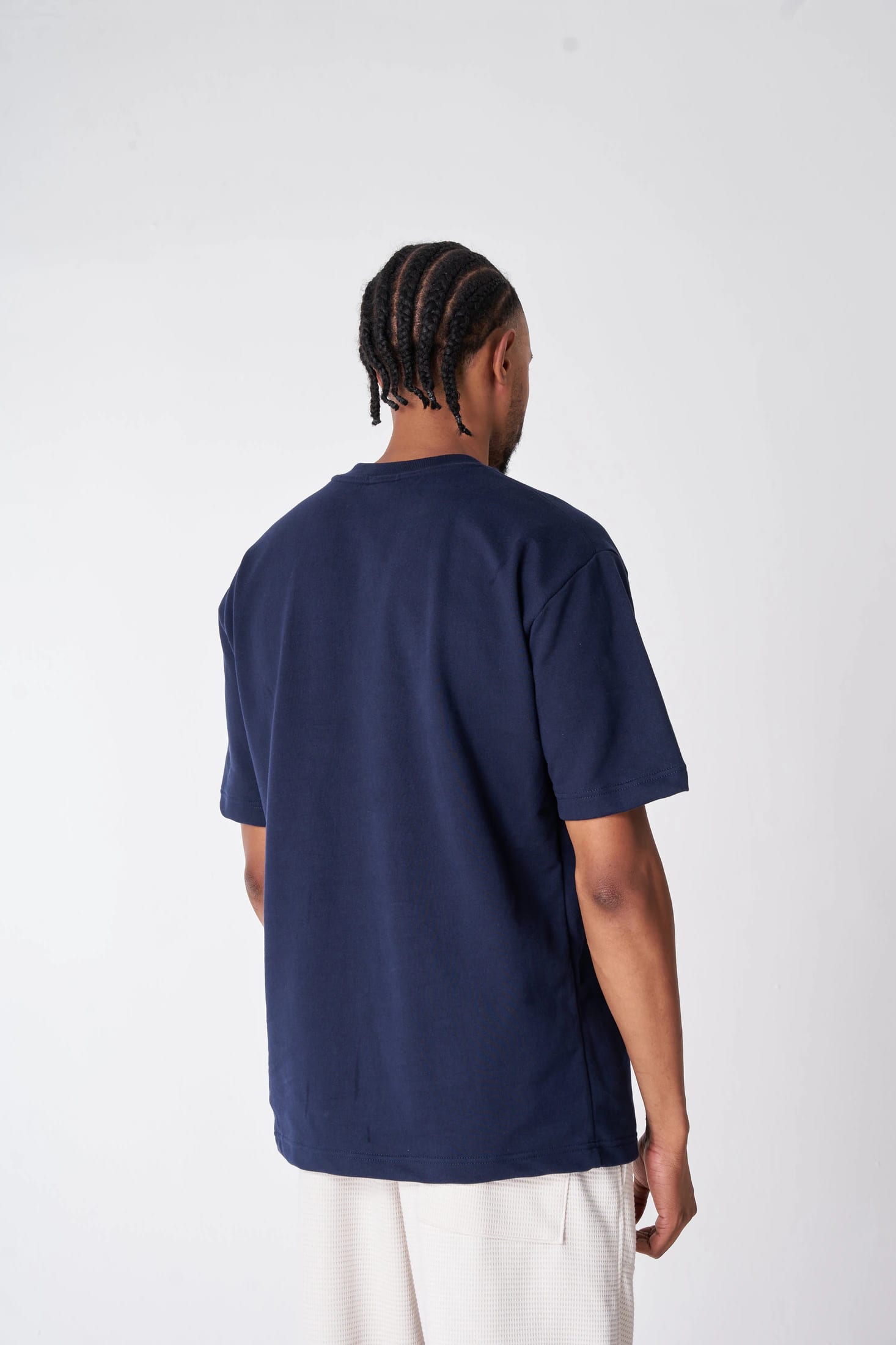 CAMISETA 300 GRAMOS 100% ALGODÓN AZUL NAVY - imagen 2