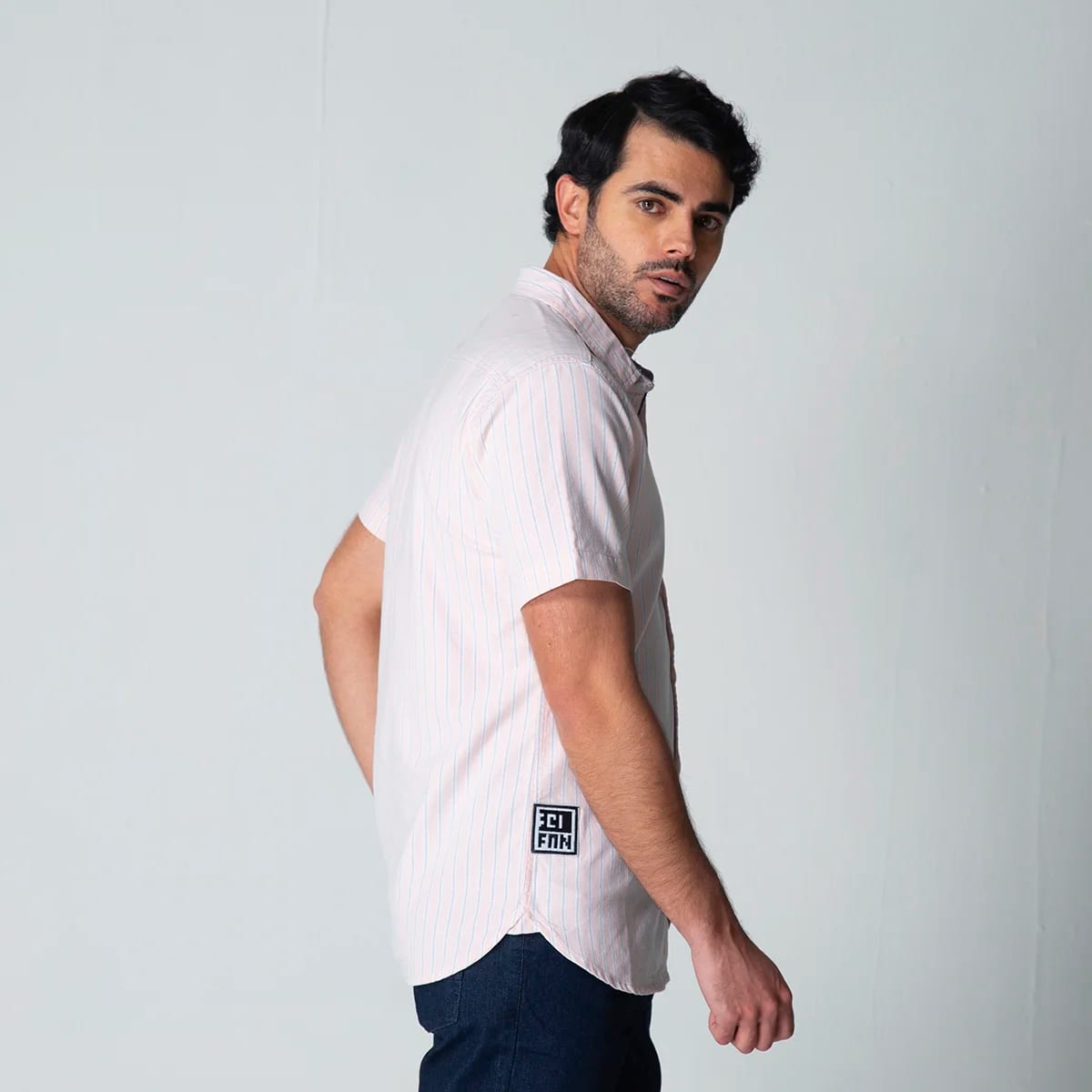Camisa Slim Manga Corta Caleb - imagen 4