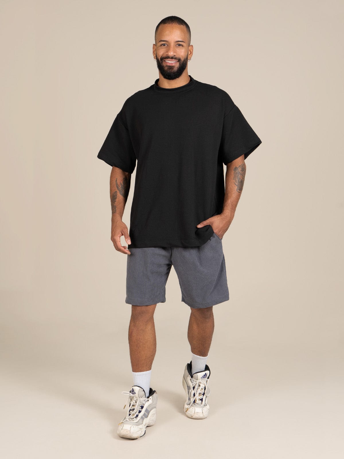 pantaloneta hiki indiana gris raton - imagen 3