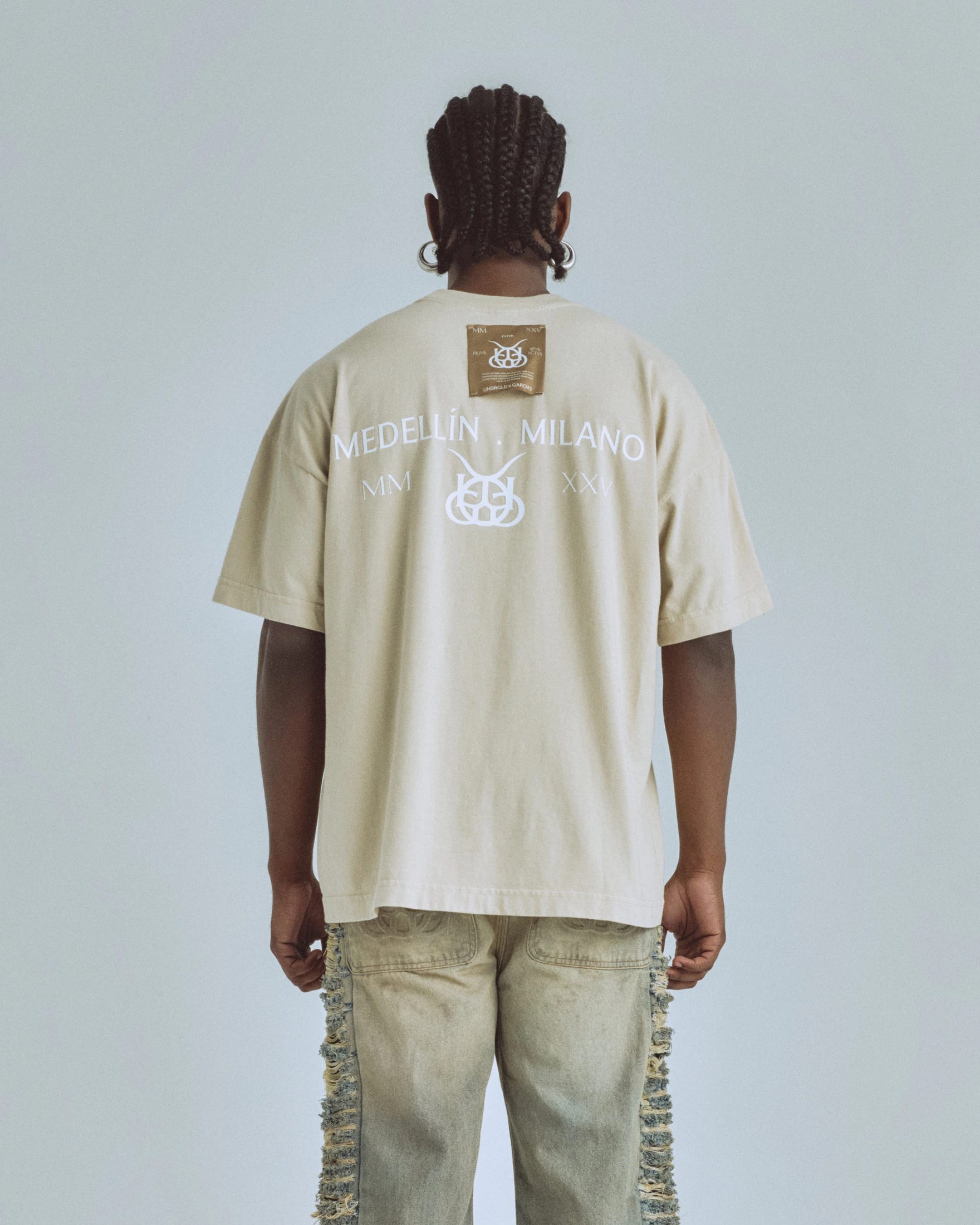 Santa Unión Holy Ghost Tshirt Cream - imagen 7