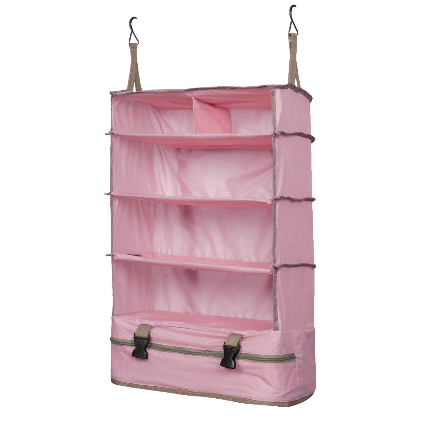 Cubos Organizador de viaje Acordeon 6 compartimientos Light Rosado - imagen 1