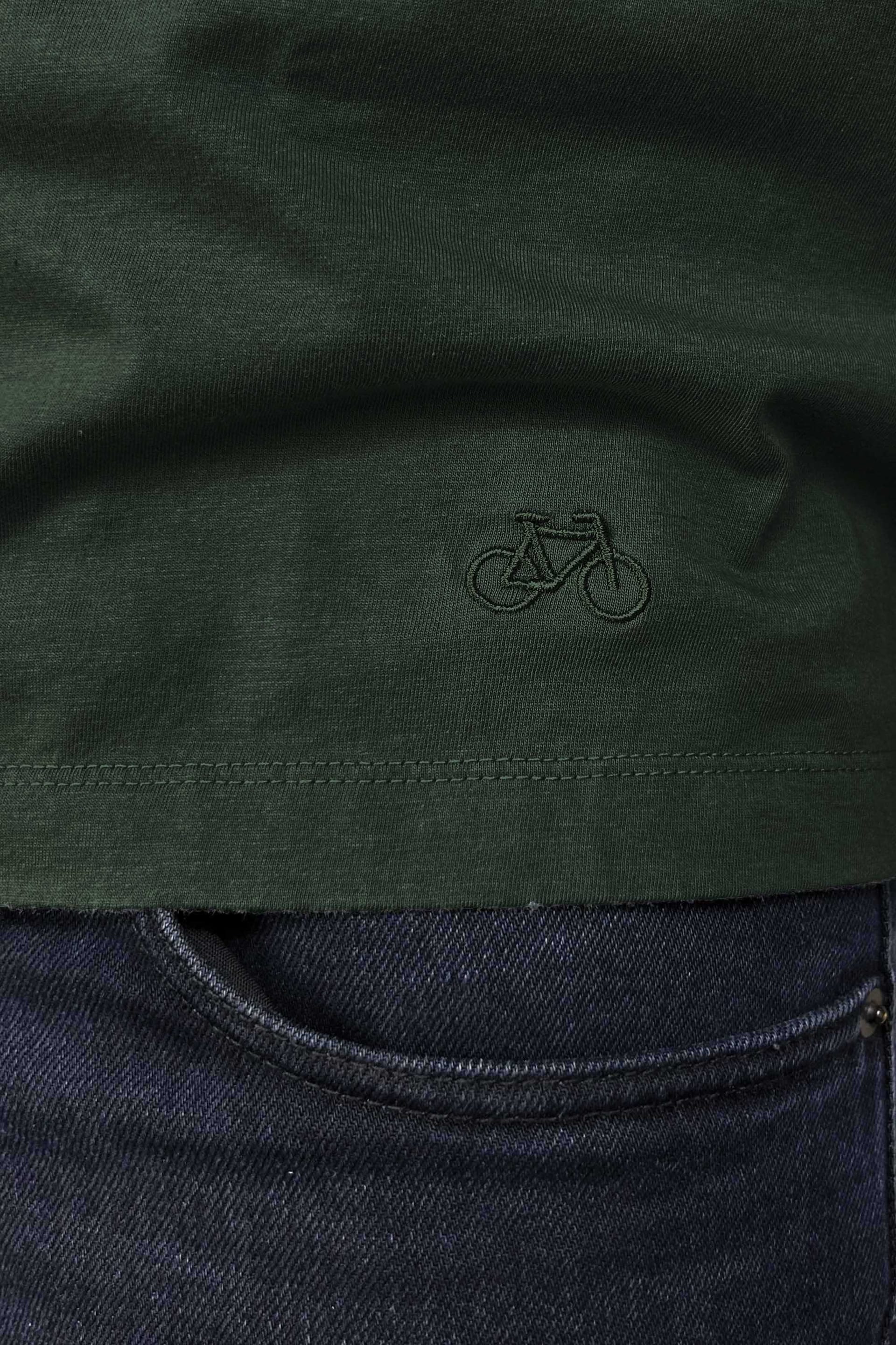 CAMISETA BASIC PLUS MILITAR - imagen 3