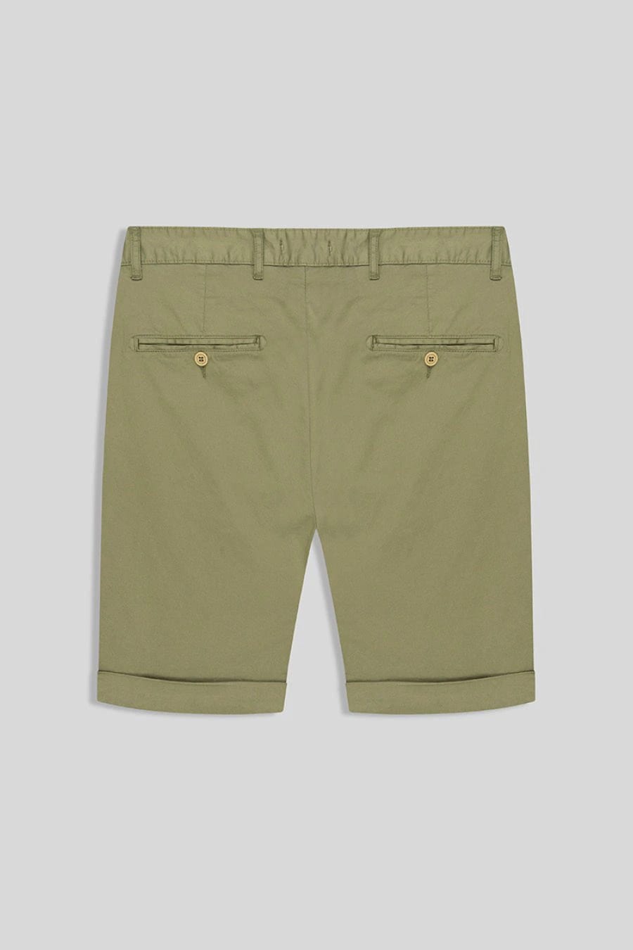 Men's cotton bermuda military green new siena - imagen 2