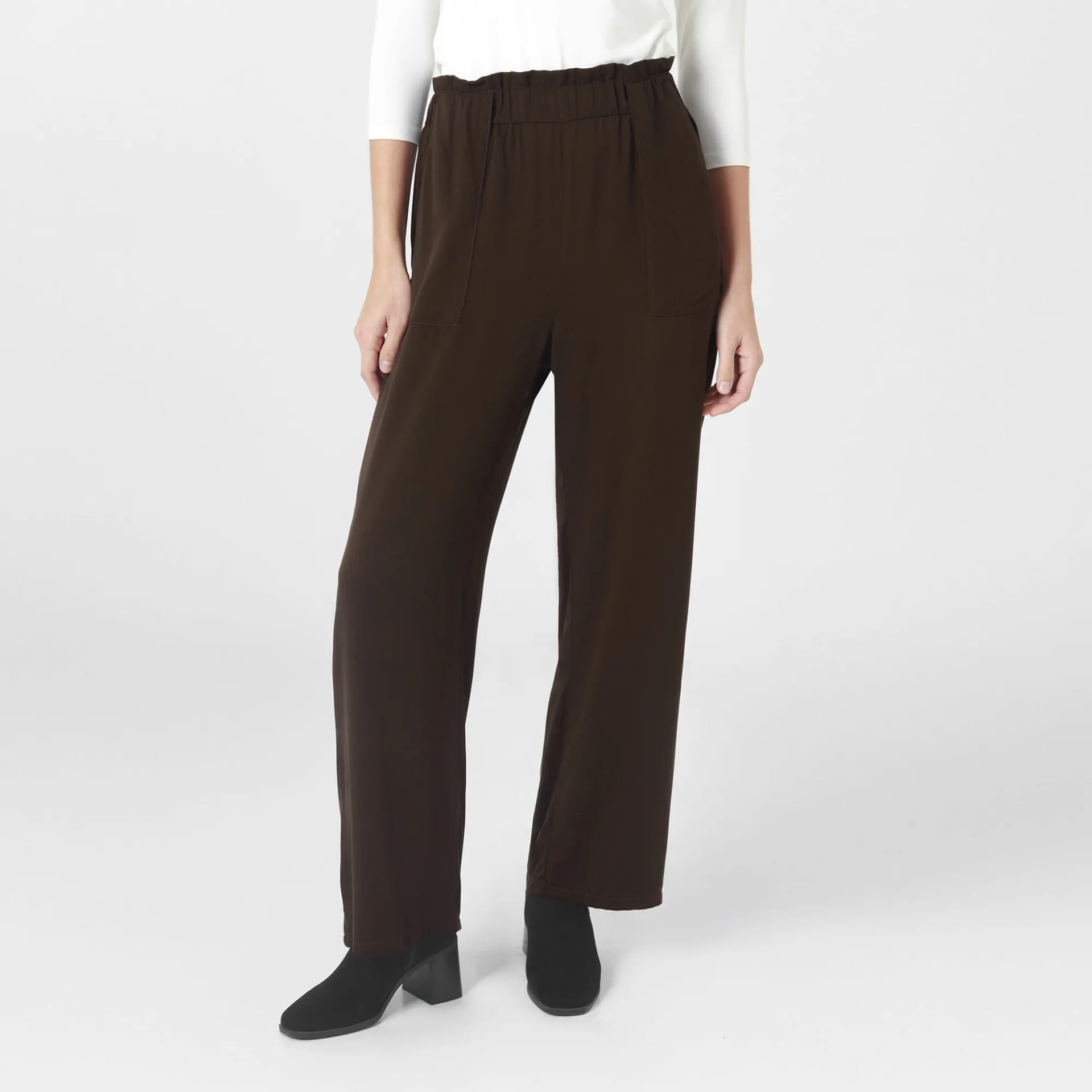 Pantalon Tiro Alto Bota Recta - imagen 2